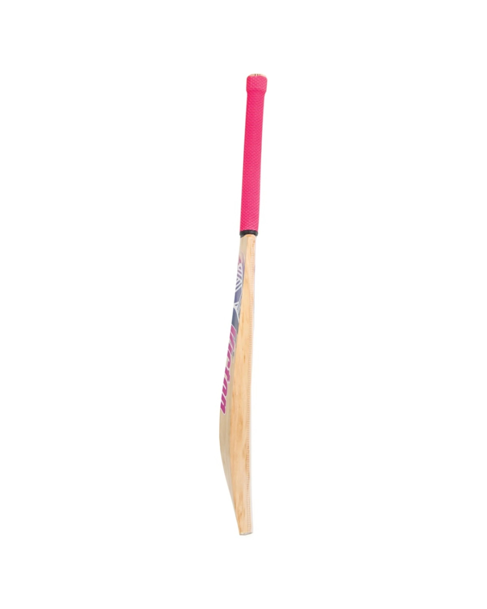 4 Victor Sports English Willow Club Level Cricket Bat Integra Size 5 - Pink, 4 of 7