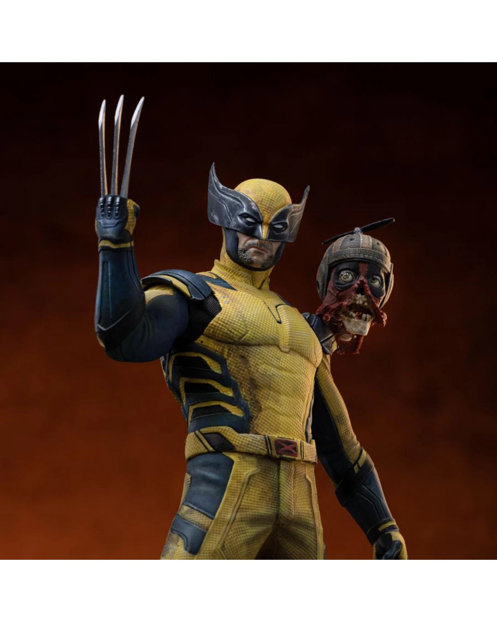 3 Deadpool and Wolverine: Wolverine and Headpool 1:10 Scale Statue, 3 of 7