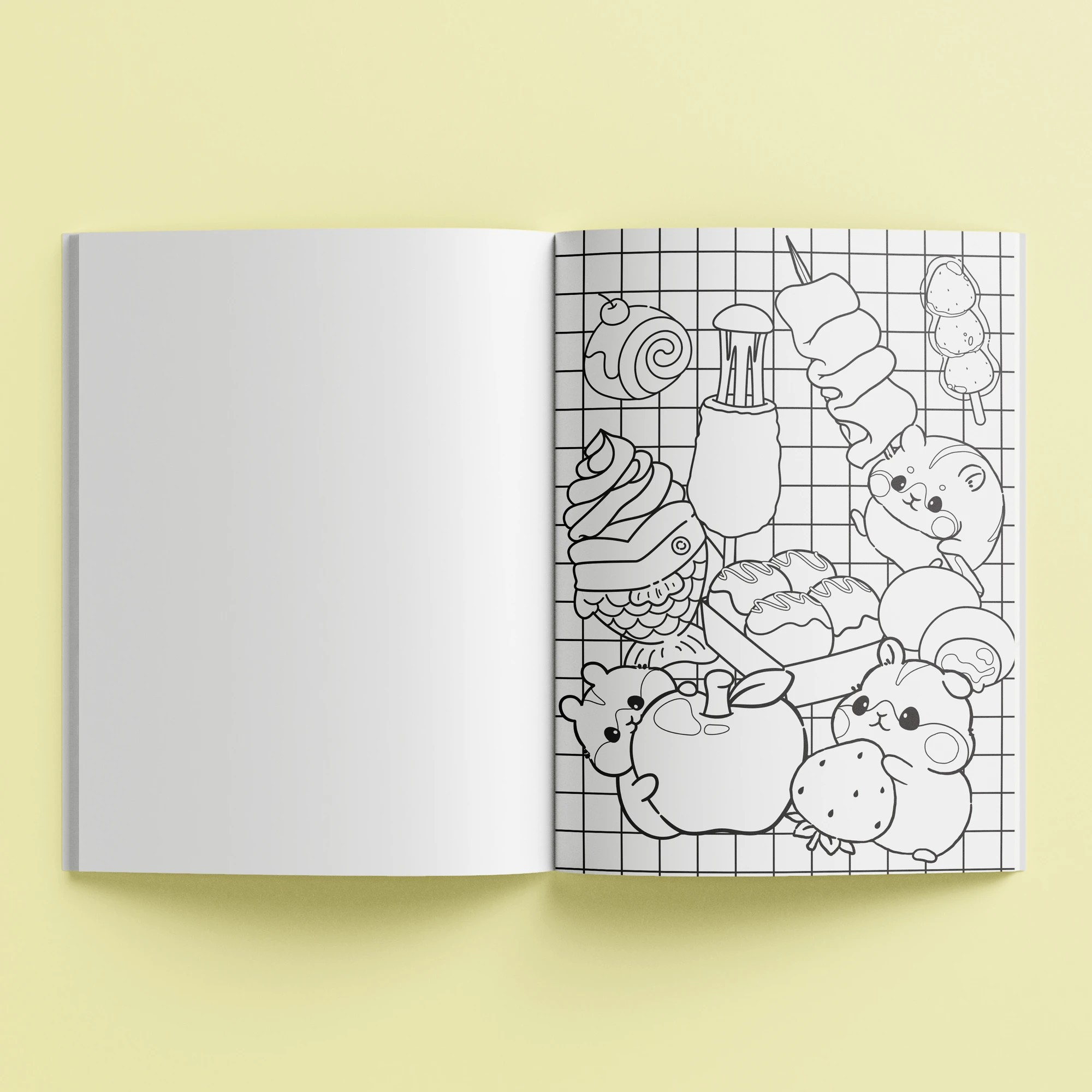 5 Kaleidoscope Colouring Poster Art: Kawaii - Book, 5 of 5