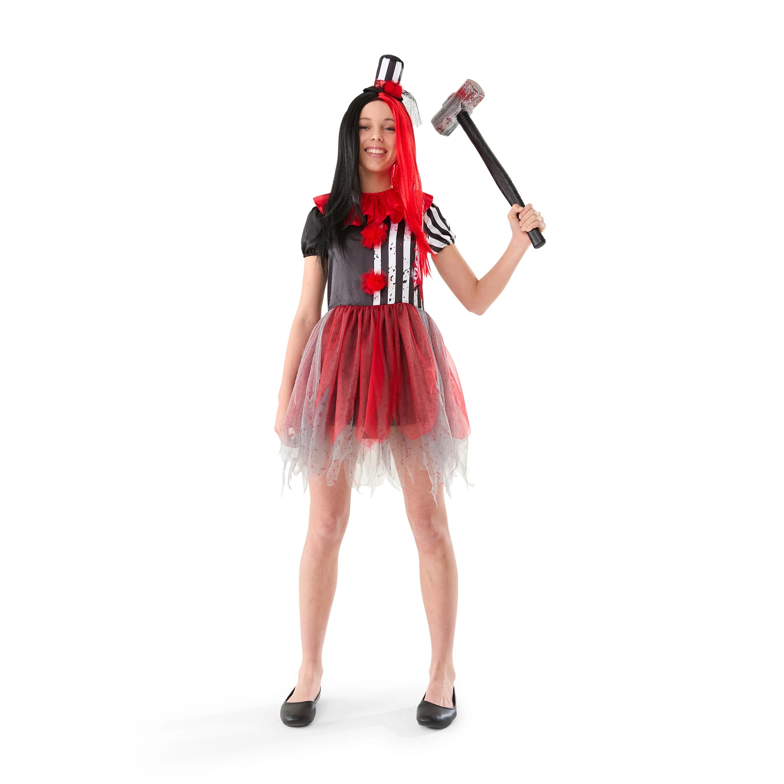 2 5 Piece Clown Costume - Ages 12+, 2 of 10