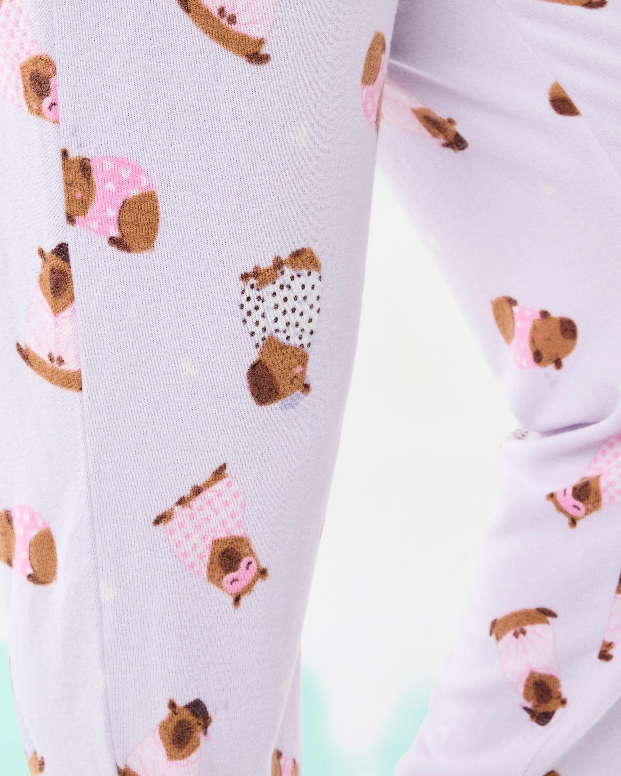 8 Long Sleeve Super Soft Pyjama Set Capyjamas, 8 of 8