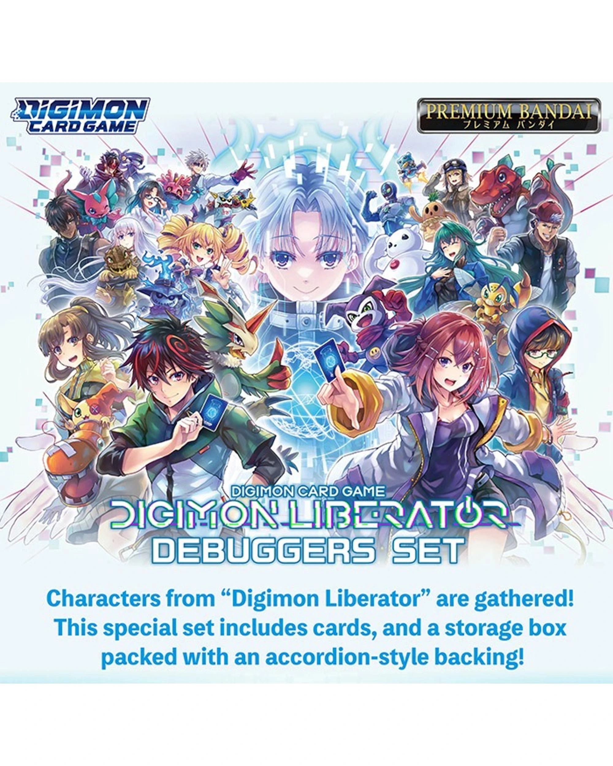 6 Digimon Card Game: Digimon Liberator Debuggers Set - PB-22, 6 of 10