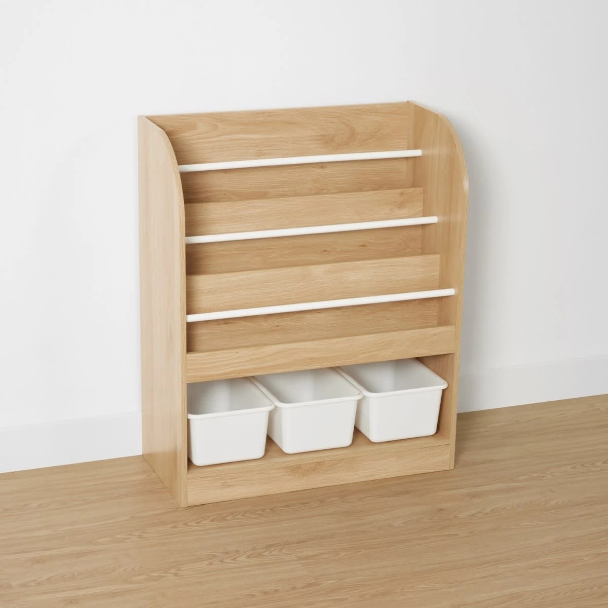 3 Kids Bookcase with Storage, 3 of 8