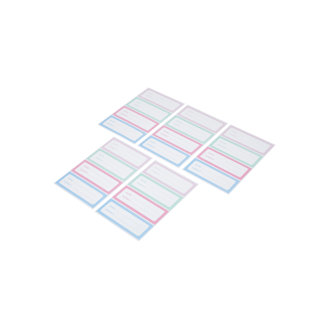 2 20 Pack Book Labels, 2 of 5