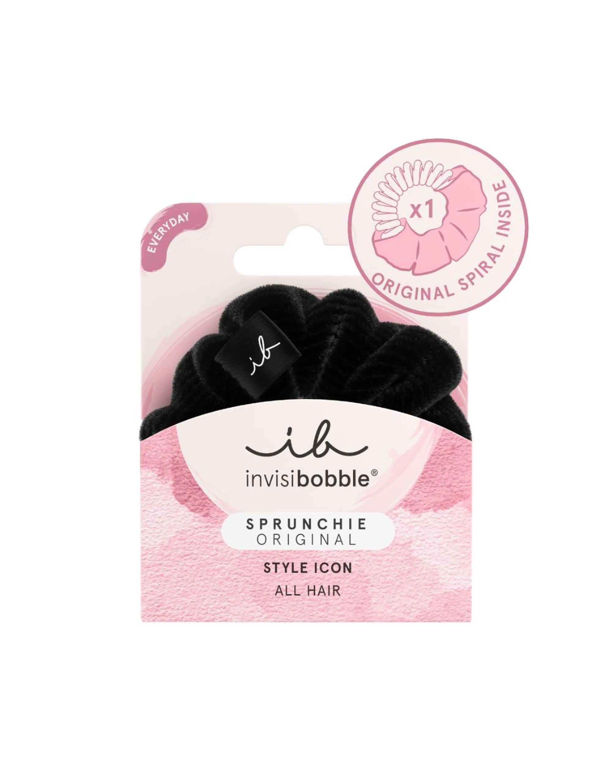 2 Invisibobble Sprunchie Original Scrunchie 1Pk - Dusk till Dawn - Black, 2 of 2