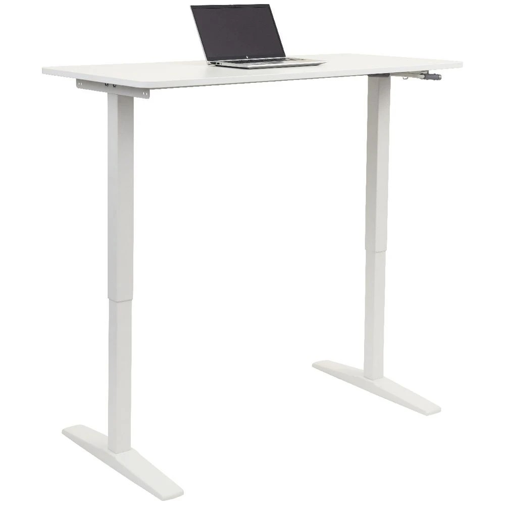 8 Chatham Manual Sit Stand Desk White Desks, Tables and Workstations, 8 of 10