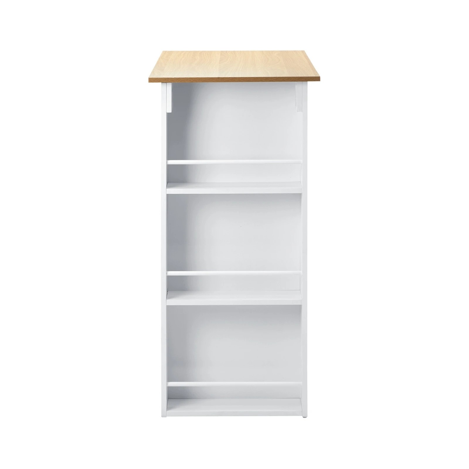 9 Oikiture Bar Table Dining Storage Shelf Kitchen Pub Home Office Desk Wine Rack
 - Multi, 9 of 10