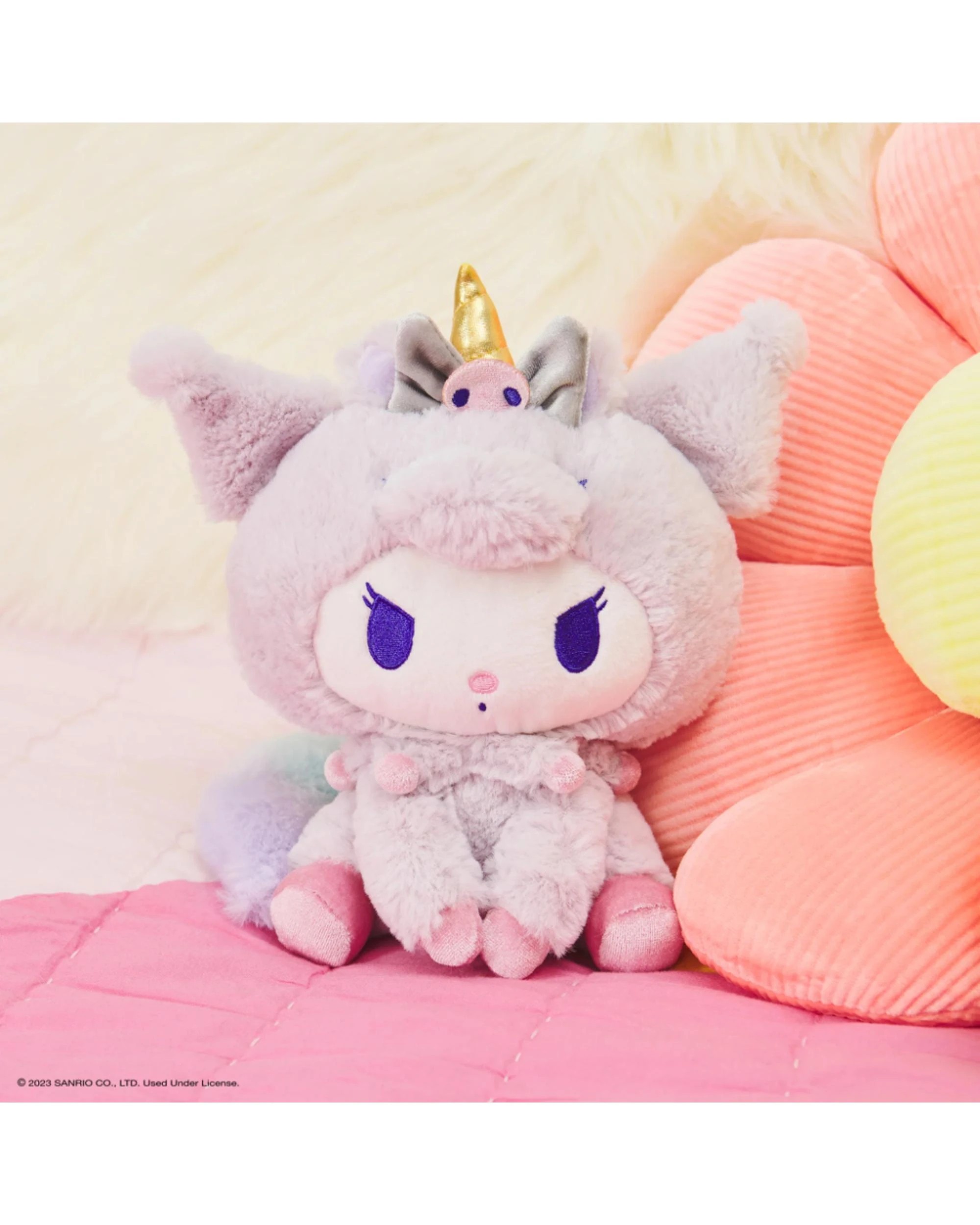 5 Sanrio Kuromi Unicorn Small 15cm Plush, 5 of 7