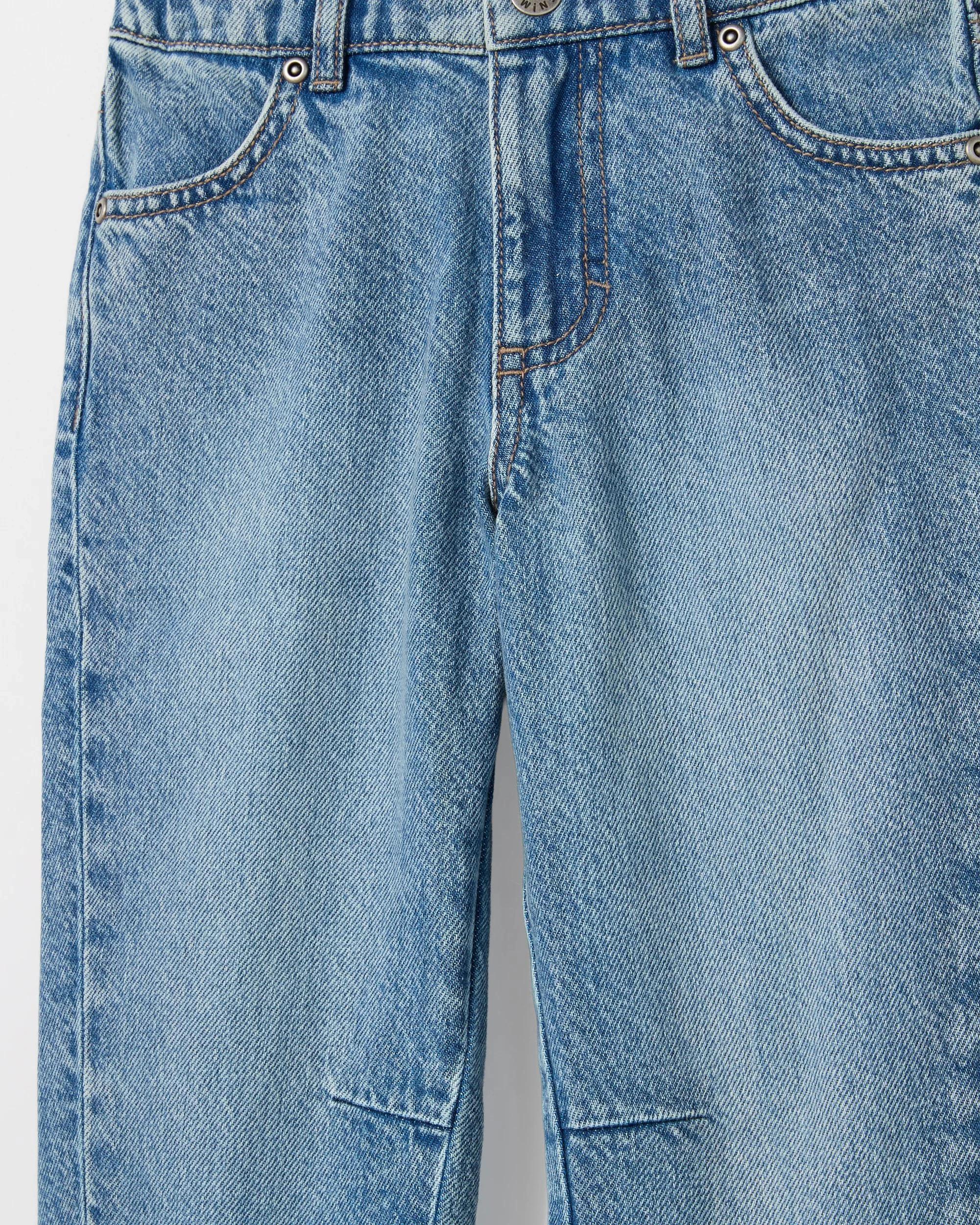 5 Target Denim Straight Leg Denim Jeans LIGHT WASH, 5 of 5