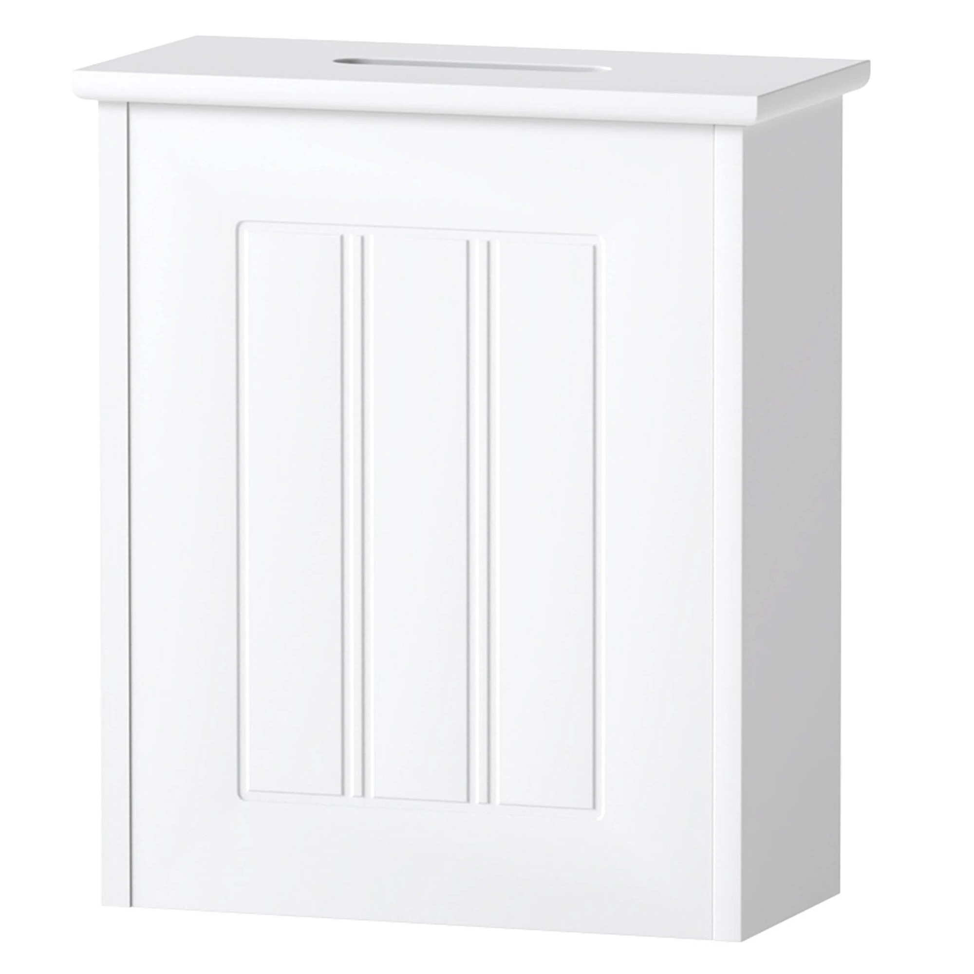 1 Levede Bathroom Storage Box Lid Slim Toilet Paper Storage Organiser Container, 1 of 9