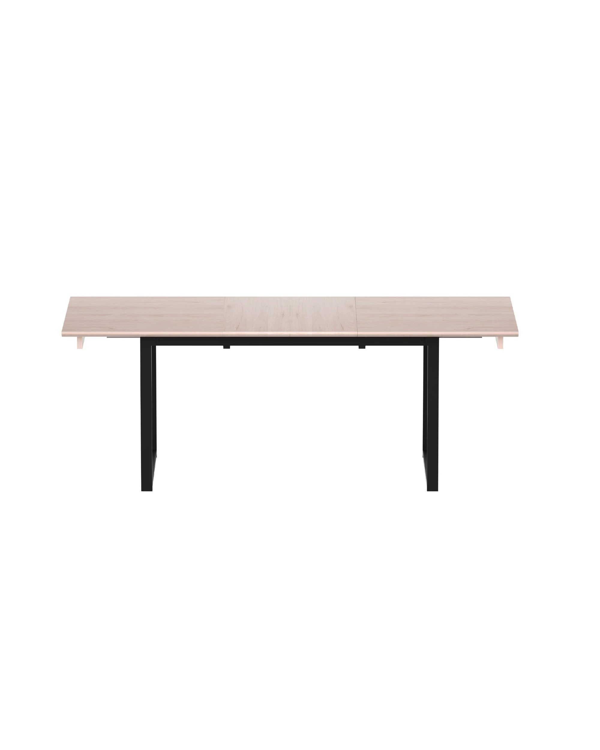 3 Artiss 2M Extendable Dining Table Kitchen Cafe Lounge Restaurant Tables - Natural, 3 of 9