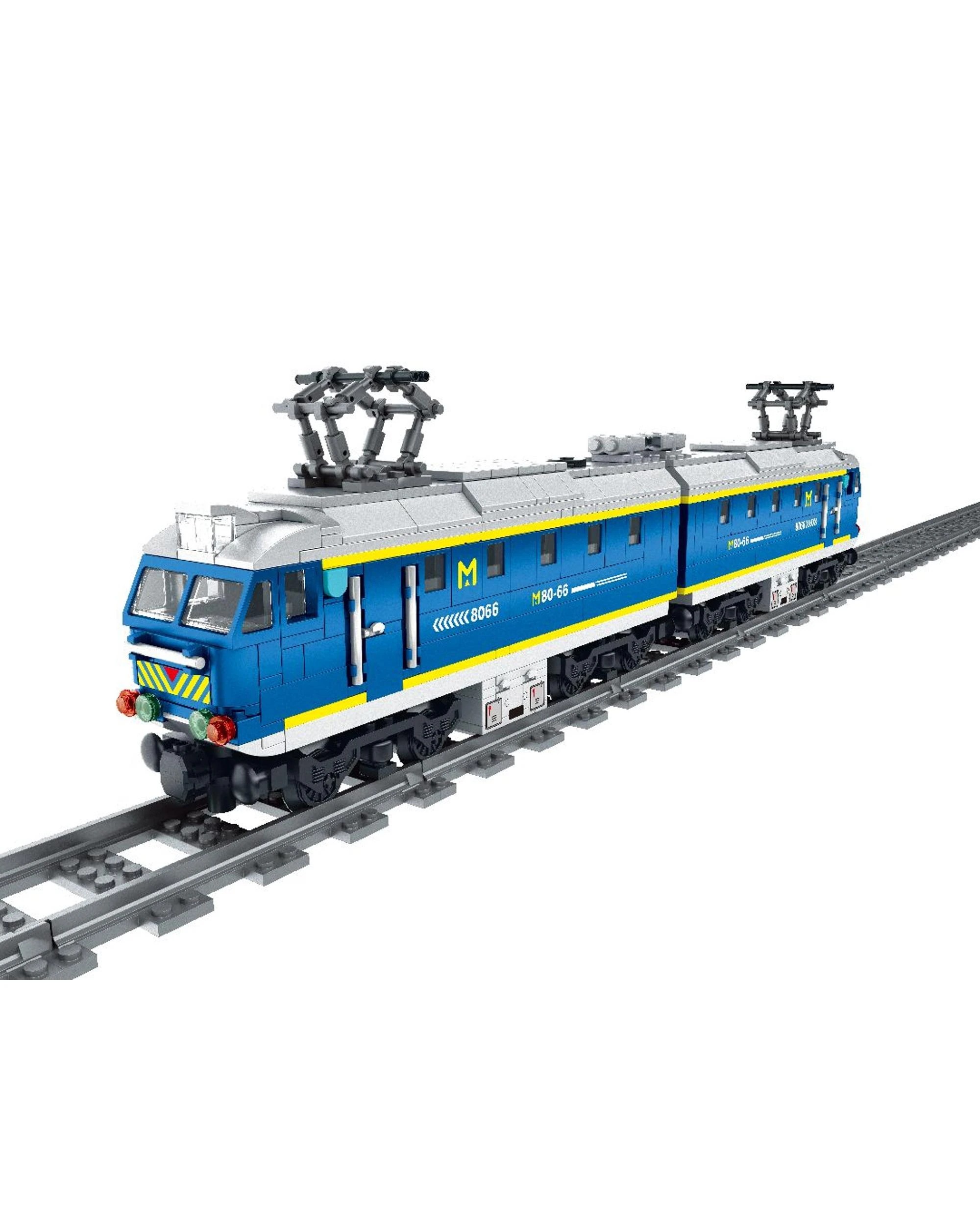3 iM.Master Mechanical Master Electric Locomotive Blue 623 Piece Model Kit - 8066 - Blue, 3 of 6