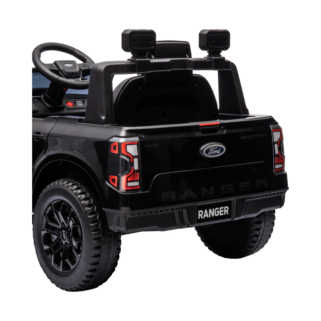 Kahuna Ford Ranger Electric Kids Ride On Car - Black - Kmart
