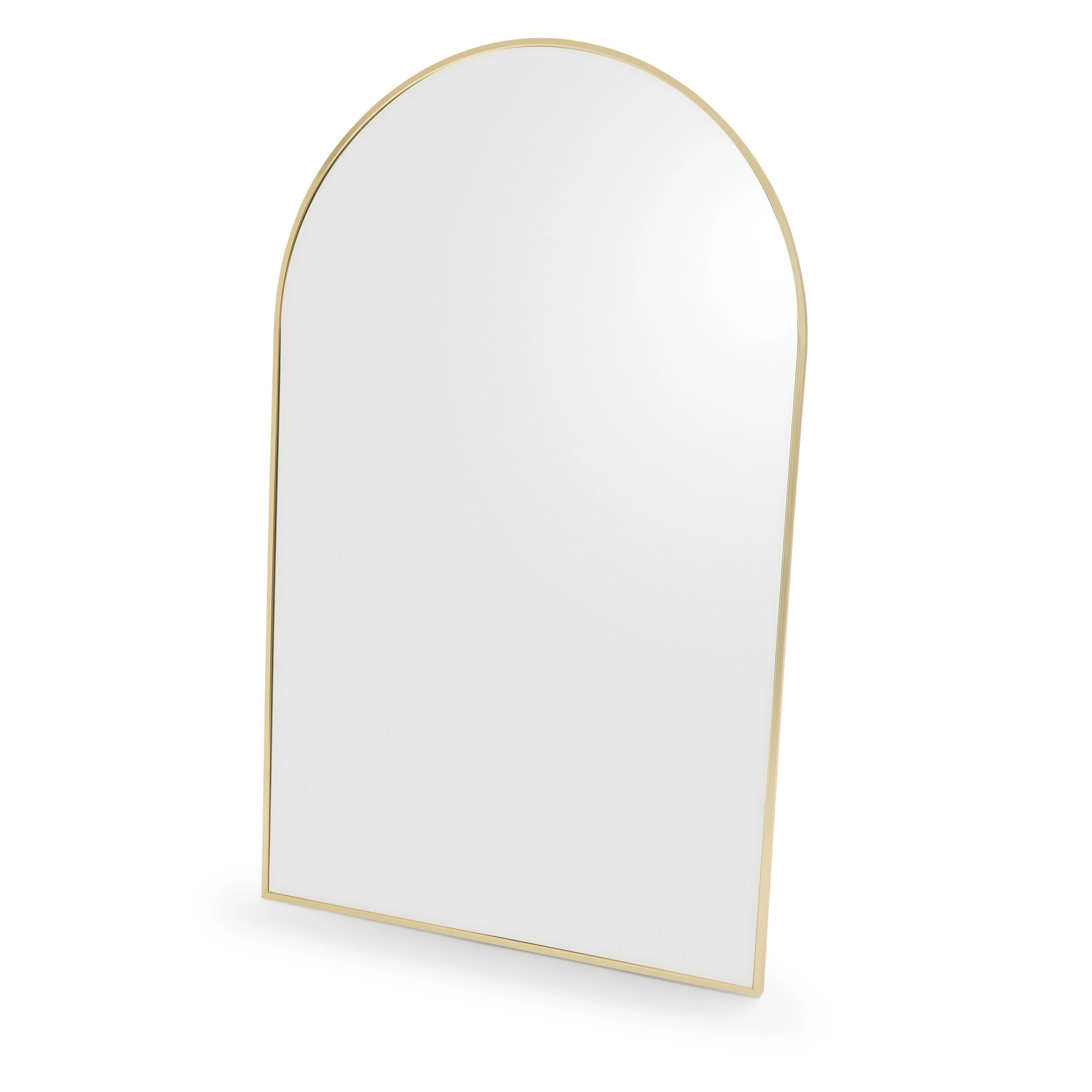 2 Gold Look Arch Mirror - 95cm x 60cm, 2 of 6