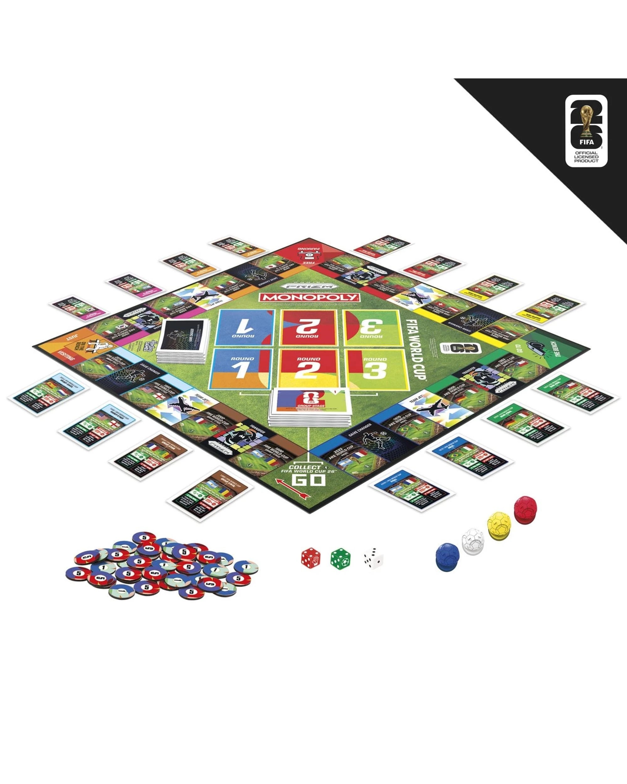 7 Monopoly Panini Prizm: FIFA World Cup Edition Board Game, 7 of 8