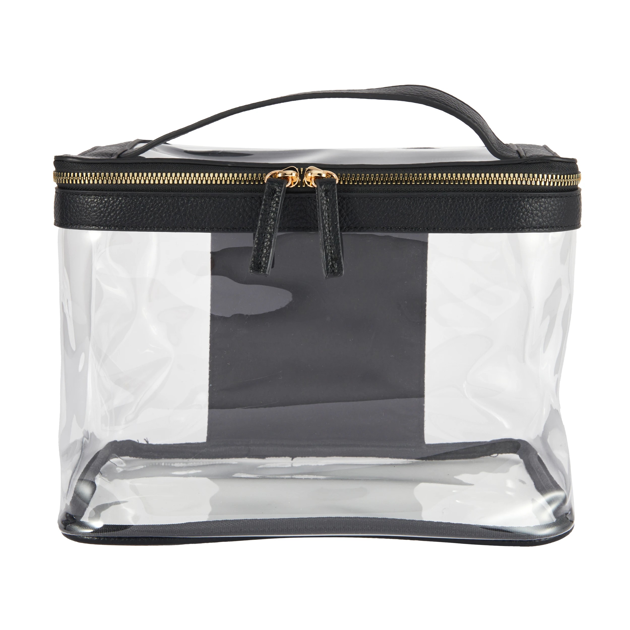 2 OXX Cosmetics Makeup Bag - Clear and Black, 2 of 6