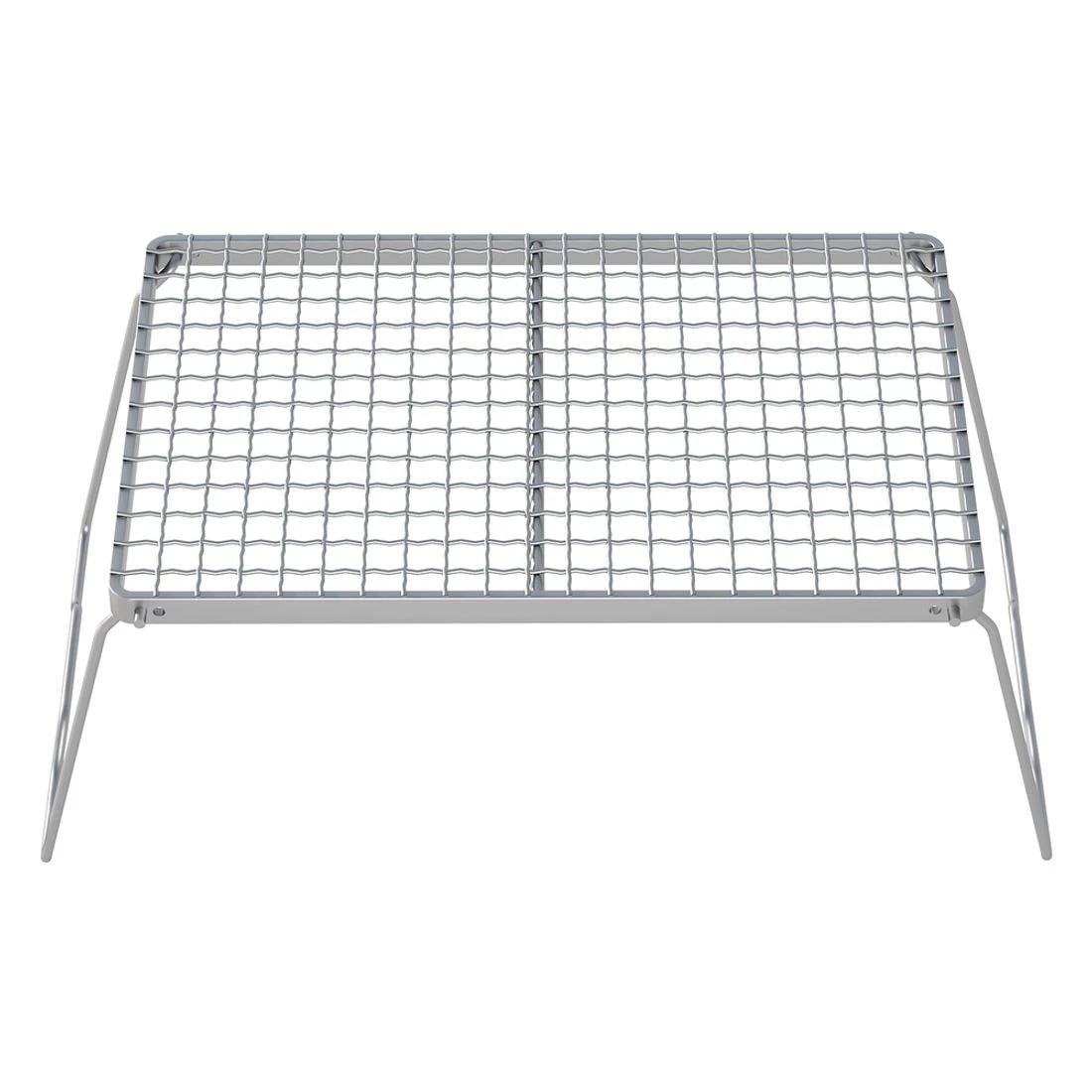 3 Grillz Portable BBQ Grill  Smoker Foldable Camping Outdoor - Silver, 3 of 6