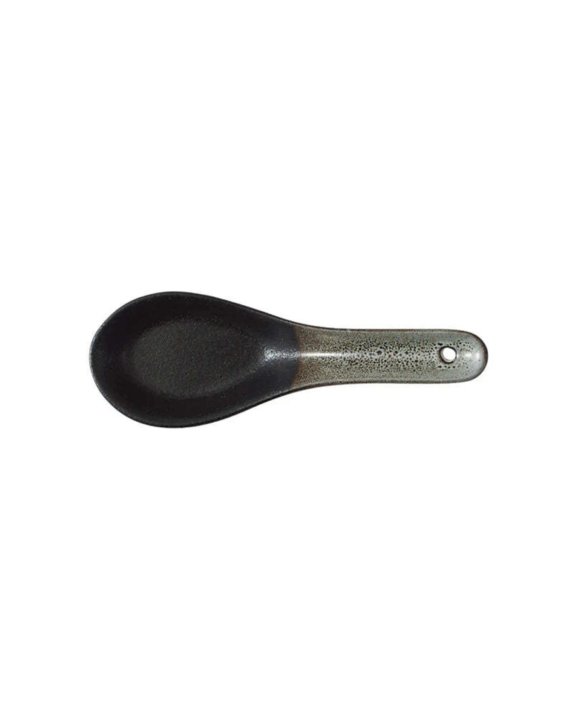 3 Maxwell & Williams Caviar Umi Porcelain Spoon Kitchen Cooking Utensil 13.5cm - Black, 3 of 4