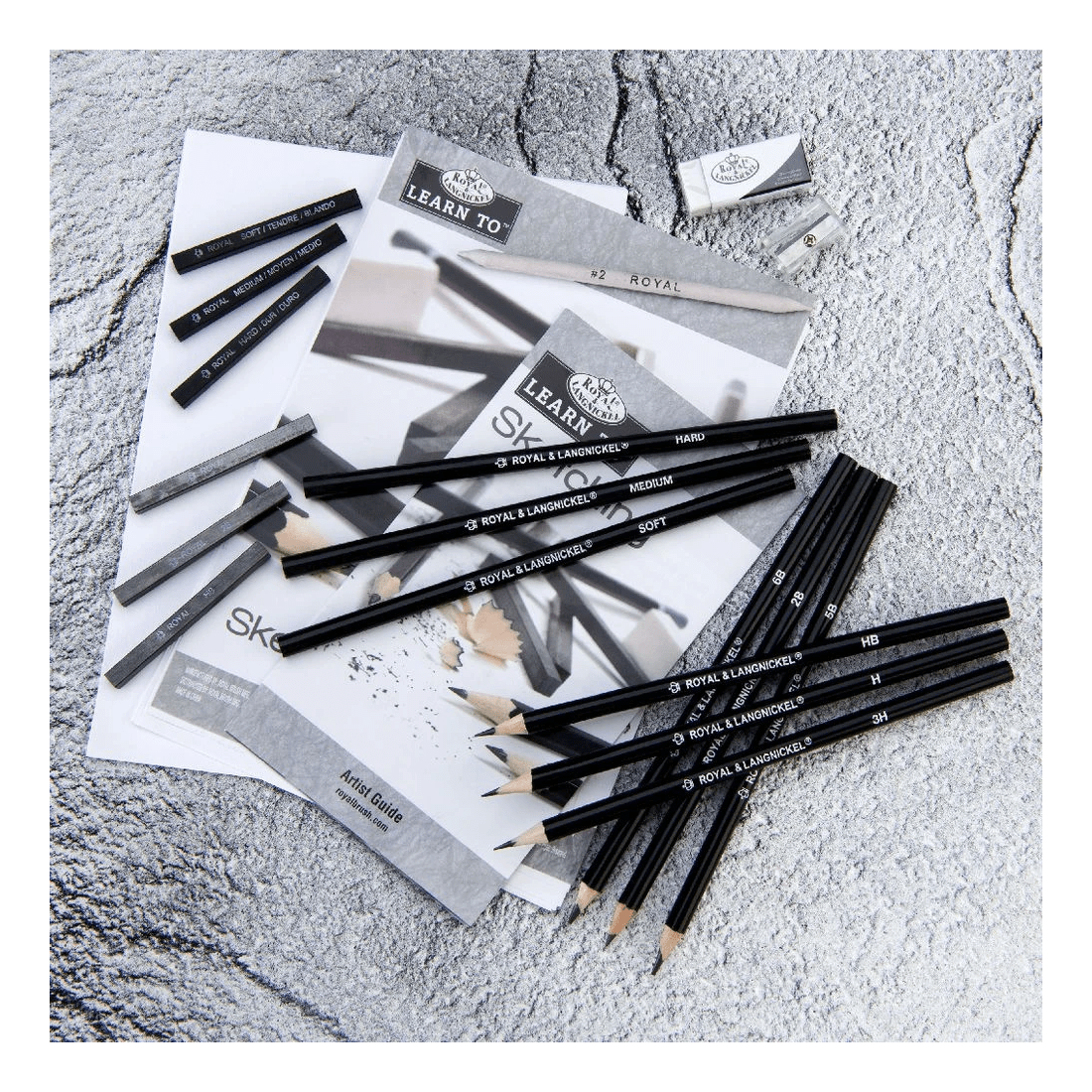 9 Royal & Langnickel Learn To Sketch Set 31 Pieces, 9 of 9