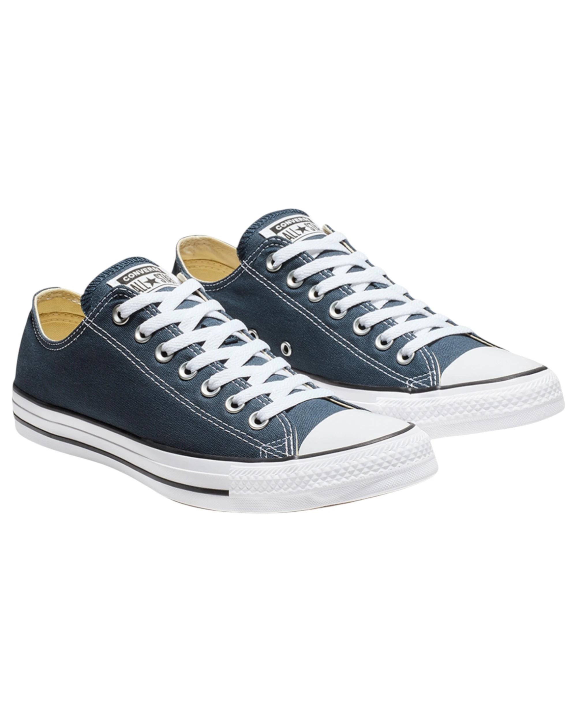 4 Converse Mens Chuck Taylor All Star Low Lace Up Casual Shoe NAVY, 4 of 6