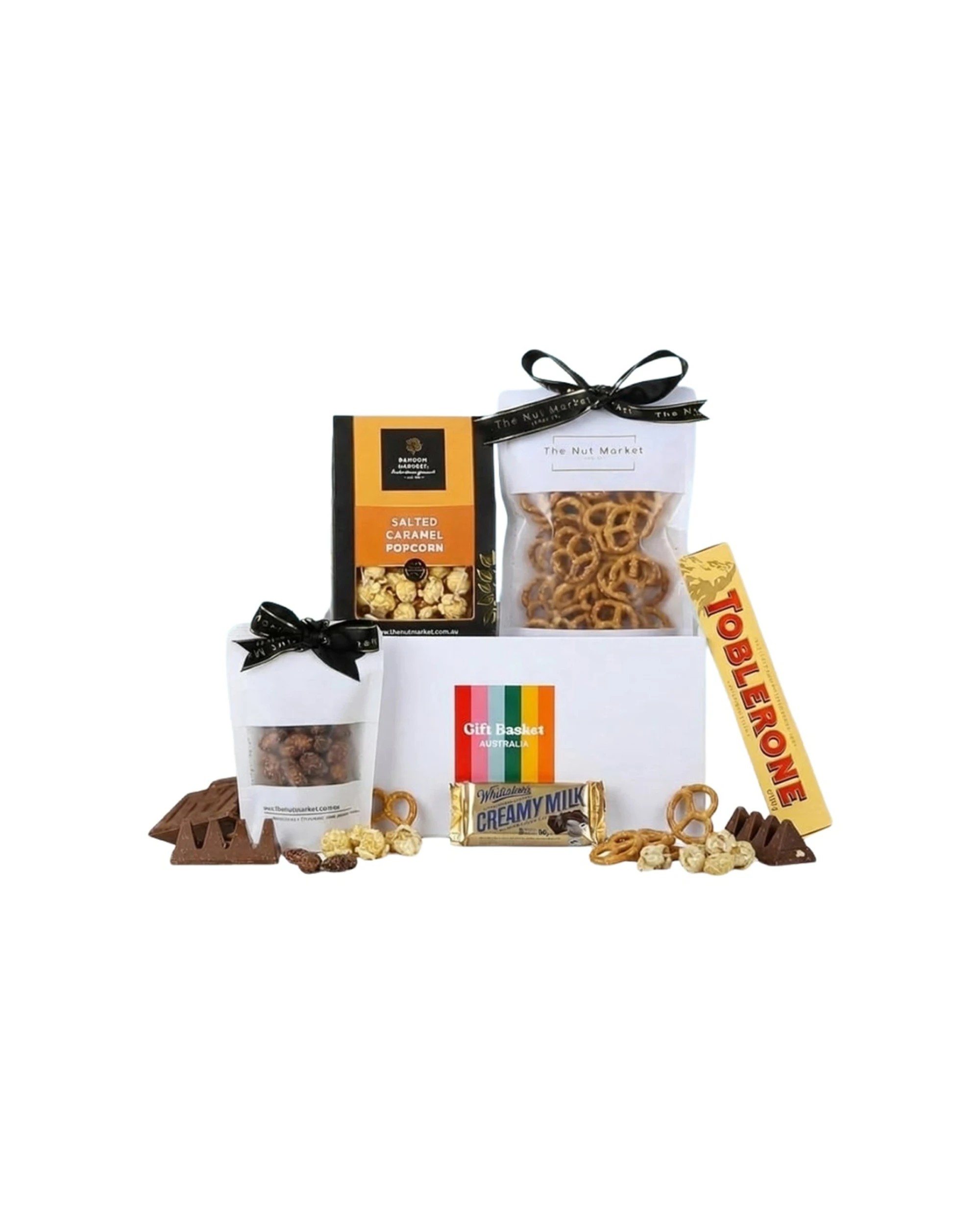 1 Gift Basket Sweet Snacks Hamper Chocolates Treats Box Set Present - Multi, 1 of 7