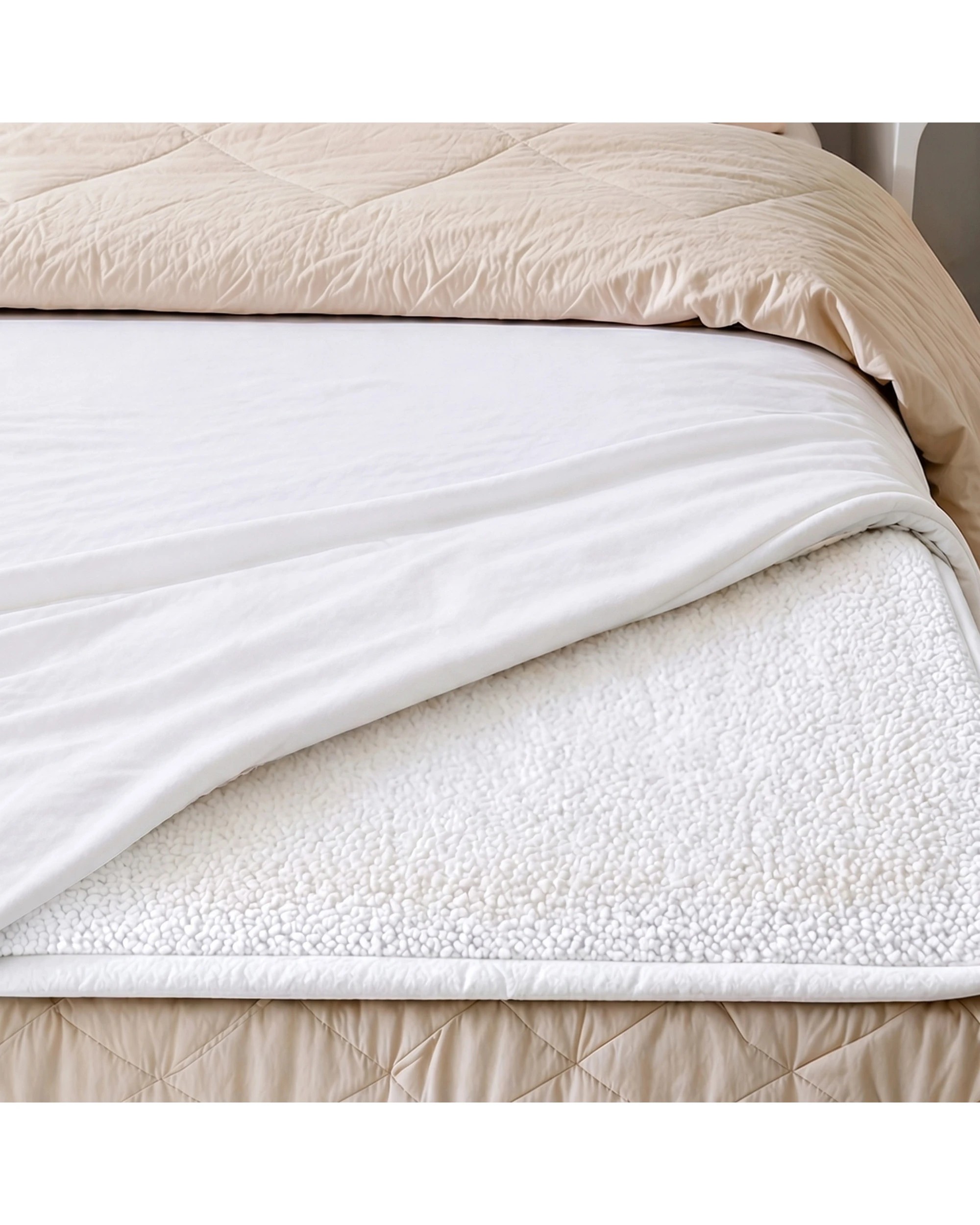 4 Laura Hill Queen Electric Heated Underlay Blanket Fleecy Fabric with Timer - Queen Bed, 4 of 10