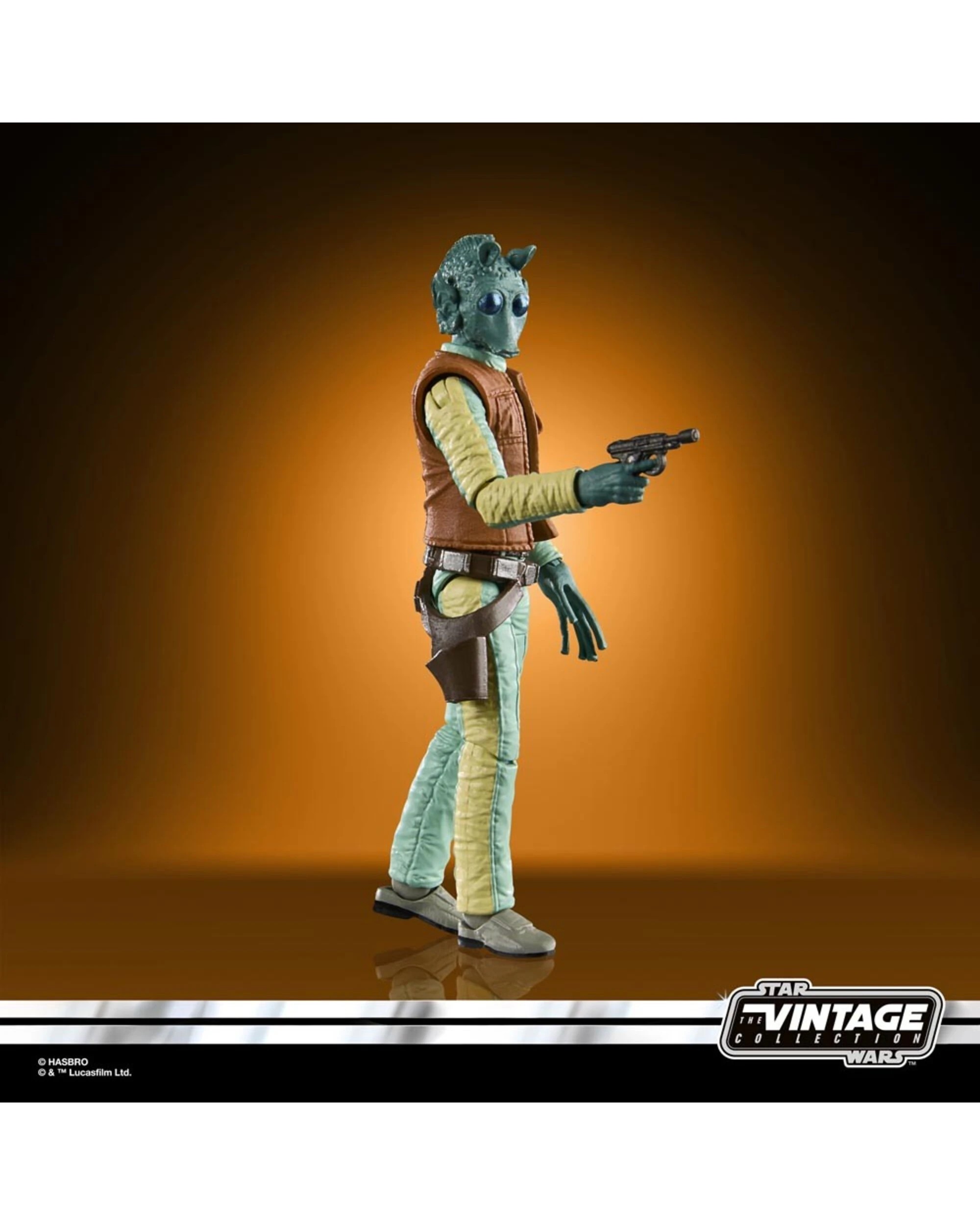 3 Star Wars - The Vintage Collection Greedo Action Figure, 3 of 5