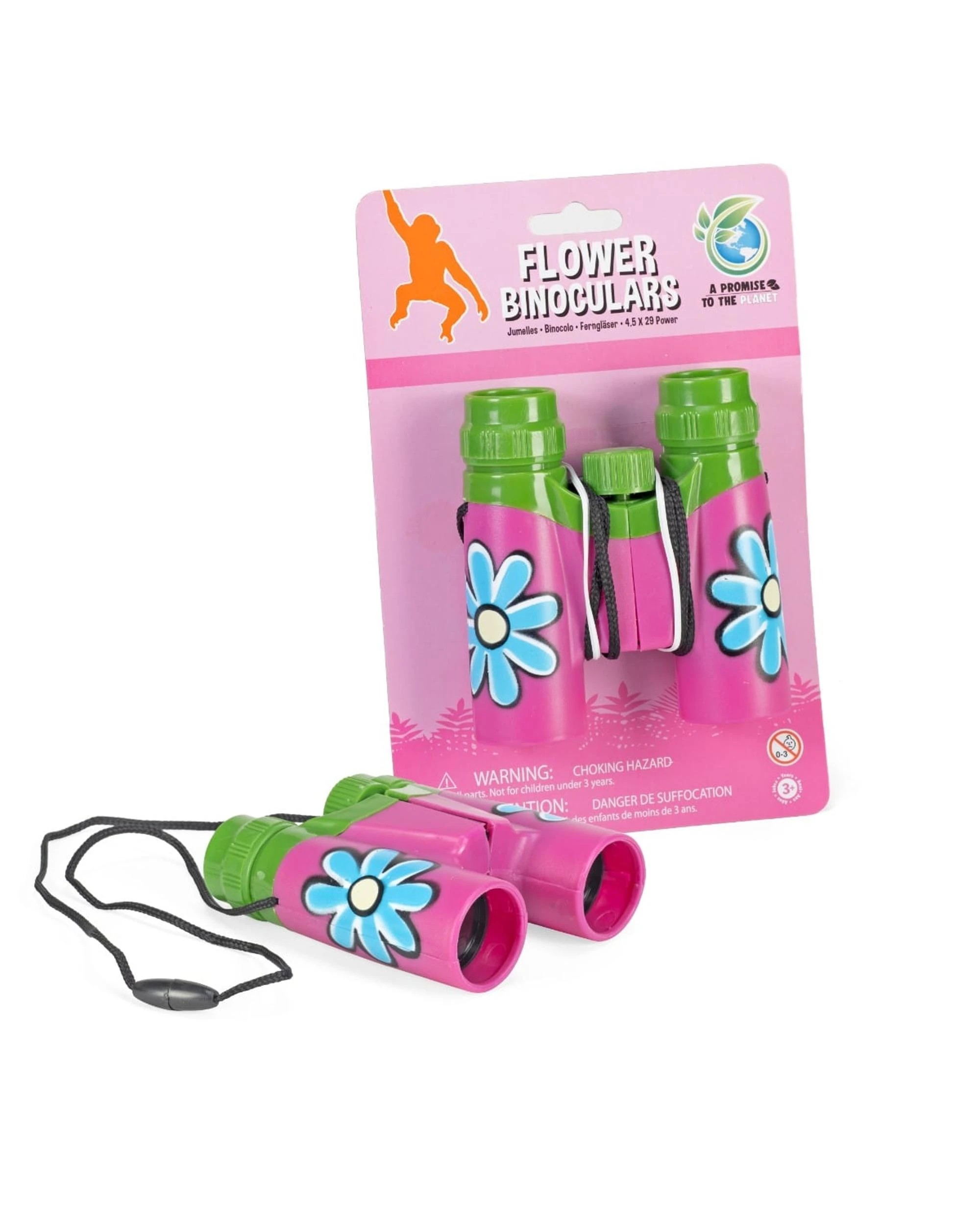 1 Wild Republic Binoculars - Flower Print, 1 of 3
