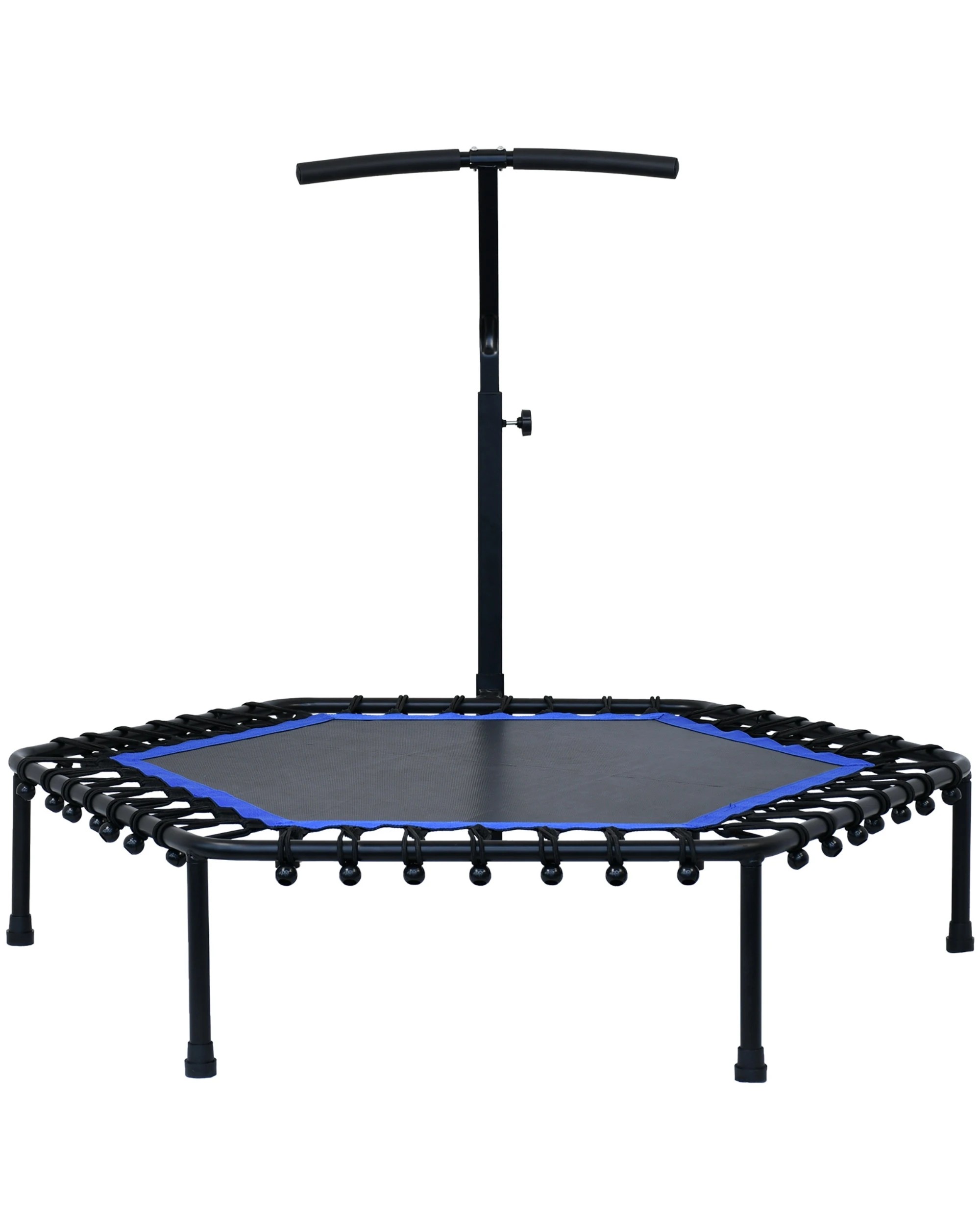 5 Advwin 50" Rebounder Mini Trampoline with Adjustable Handle Bar, 5 of 7
