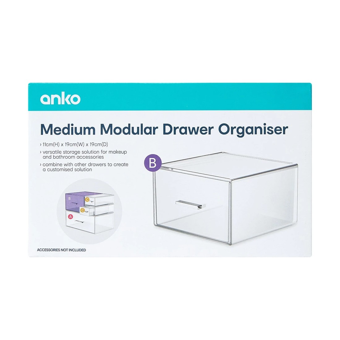 10 Modular Drawer Organiser - Medium, 10 of 10