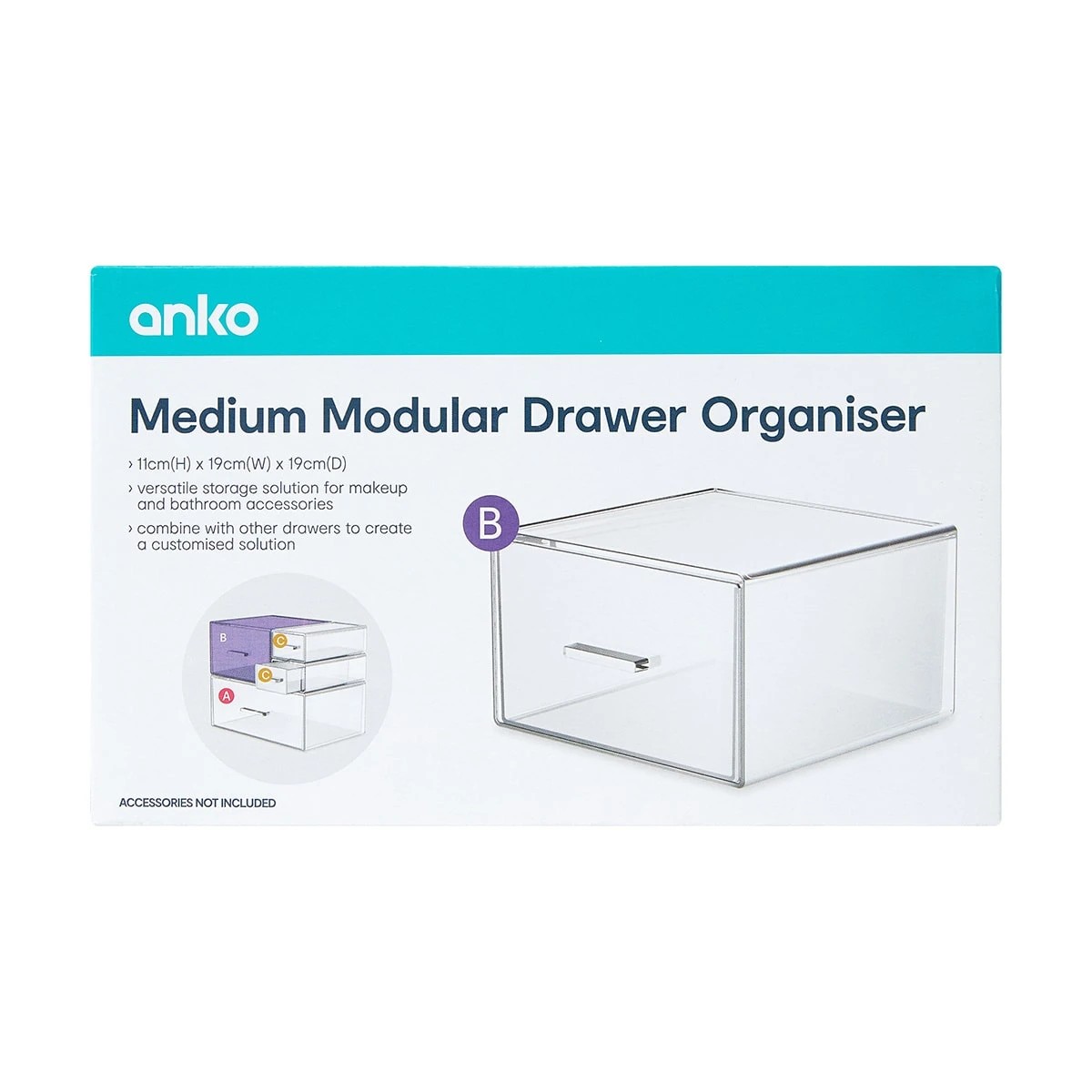 10 Modular Drawer Organiser - Medium, 10 of 10