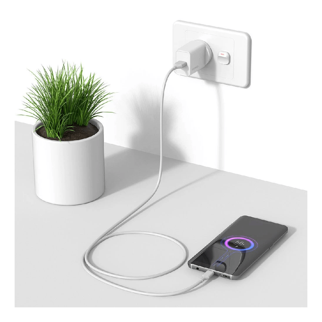 5 Comsol 18W Wall Charger White, 5 of 5