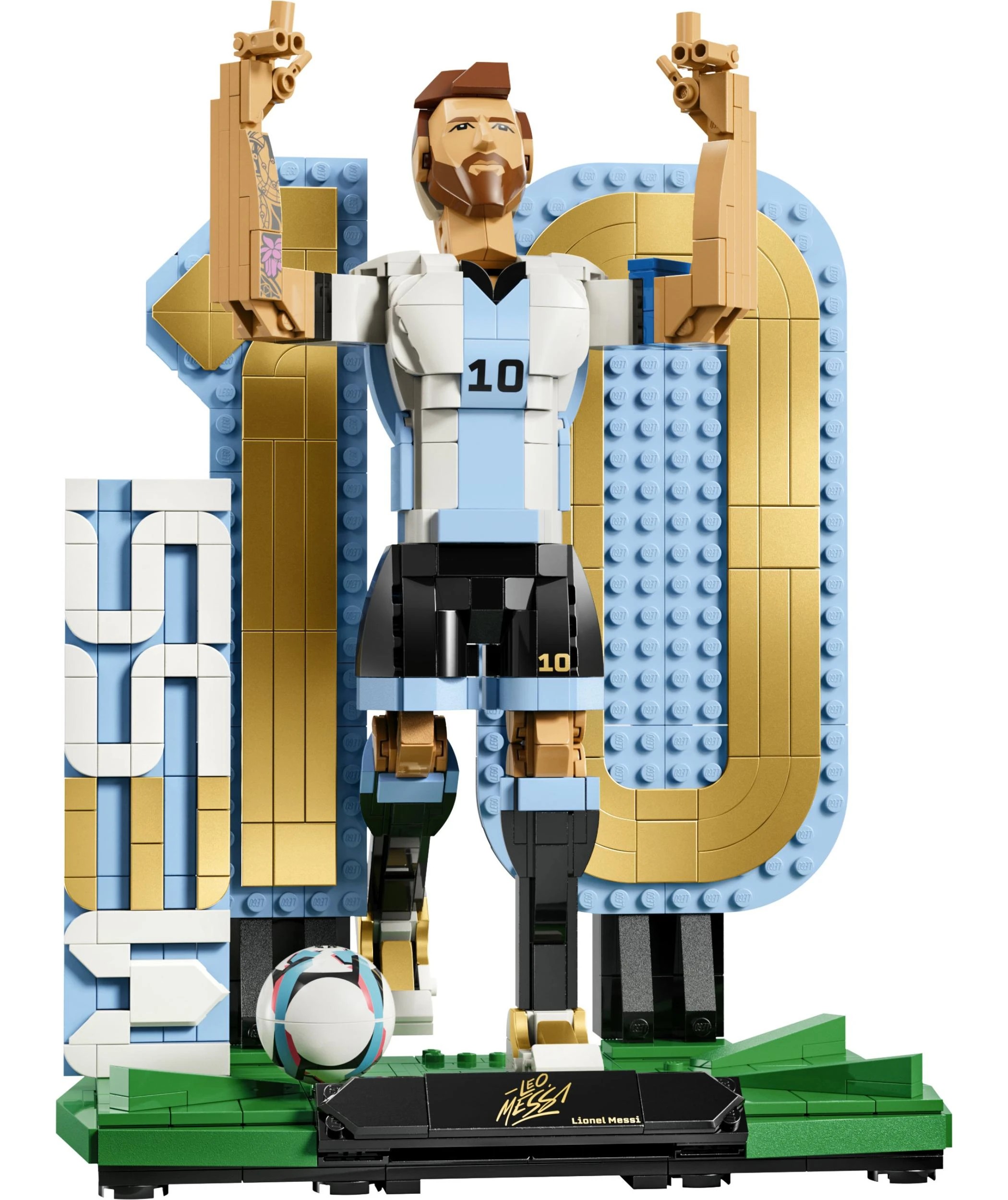 2 LEGO Editions Football Lionel Messi - Football Legend 43015, 2 of 10