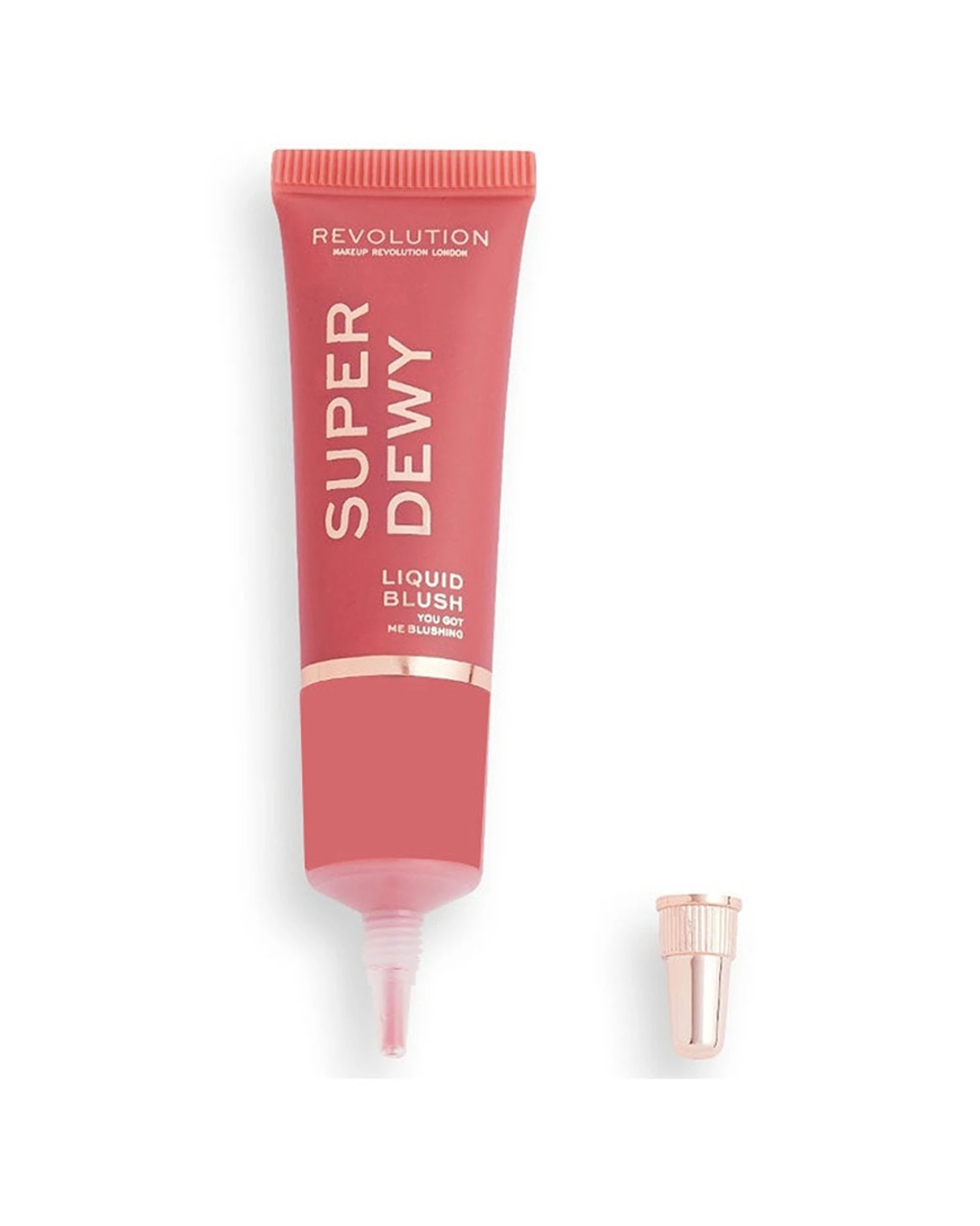 1 Revolution Beauty Super Dewy Liquid Blush You Got Me Blushing Shade, 1 of 1