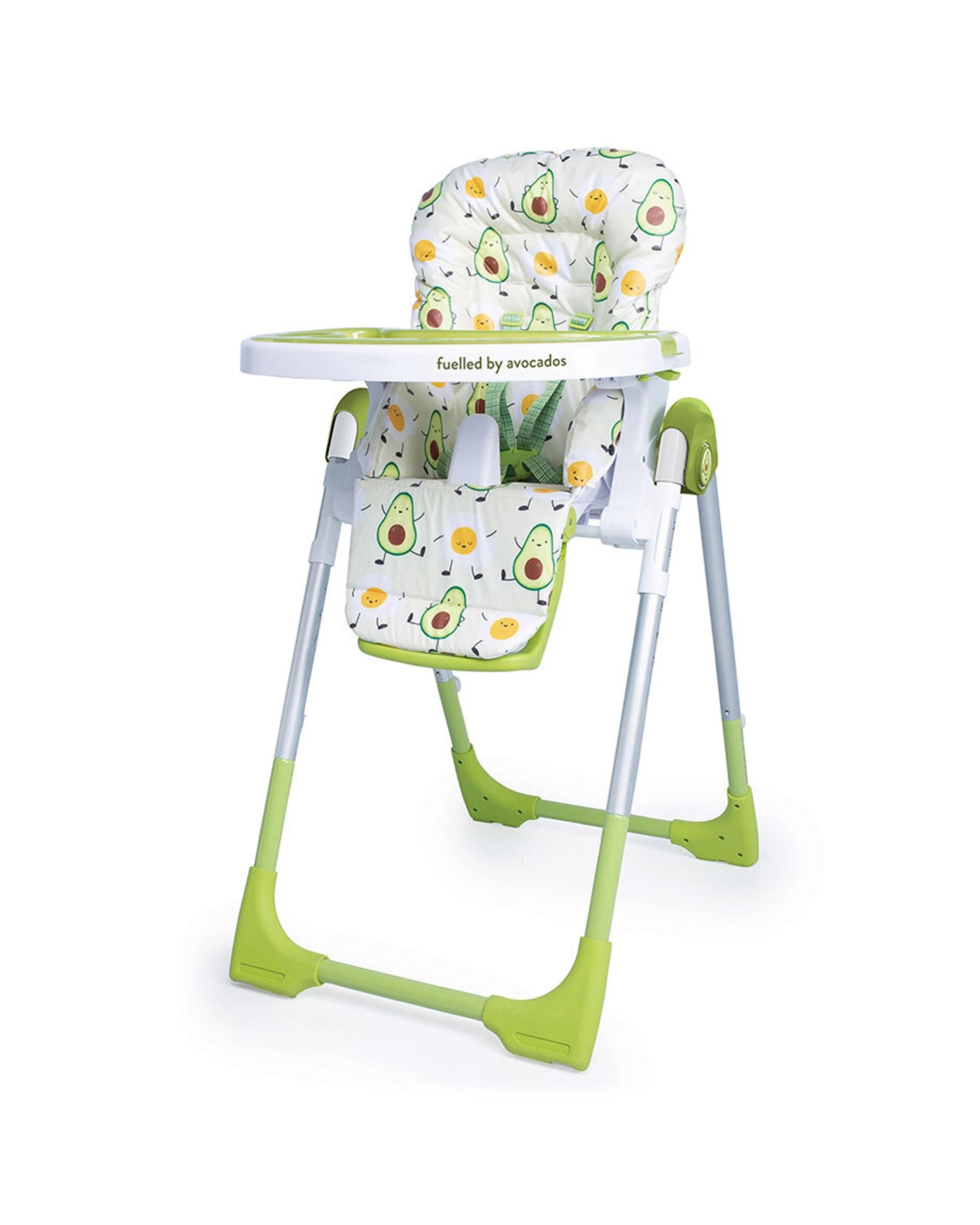 1 Cosatto Noodle Baby Feeding Highchair 0m+ Reclining Seat Adjustable Height Easy Clean Avocados - Green, 1 of 7