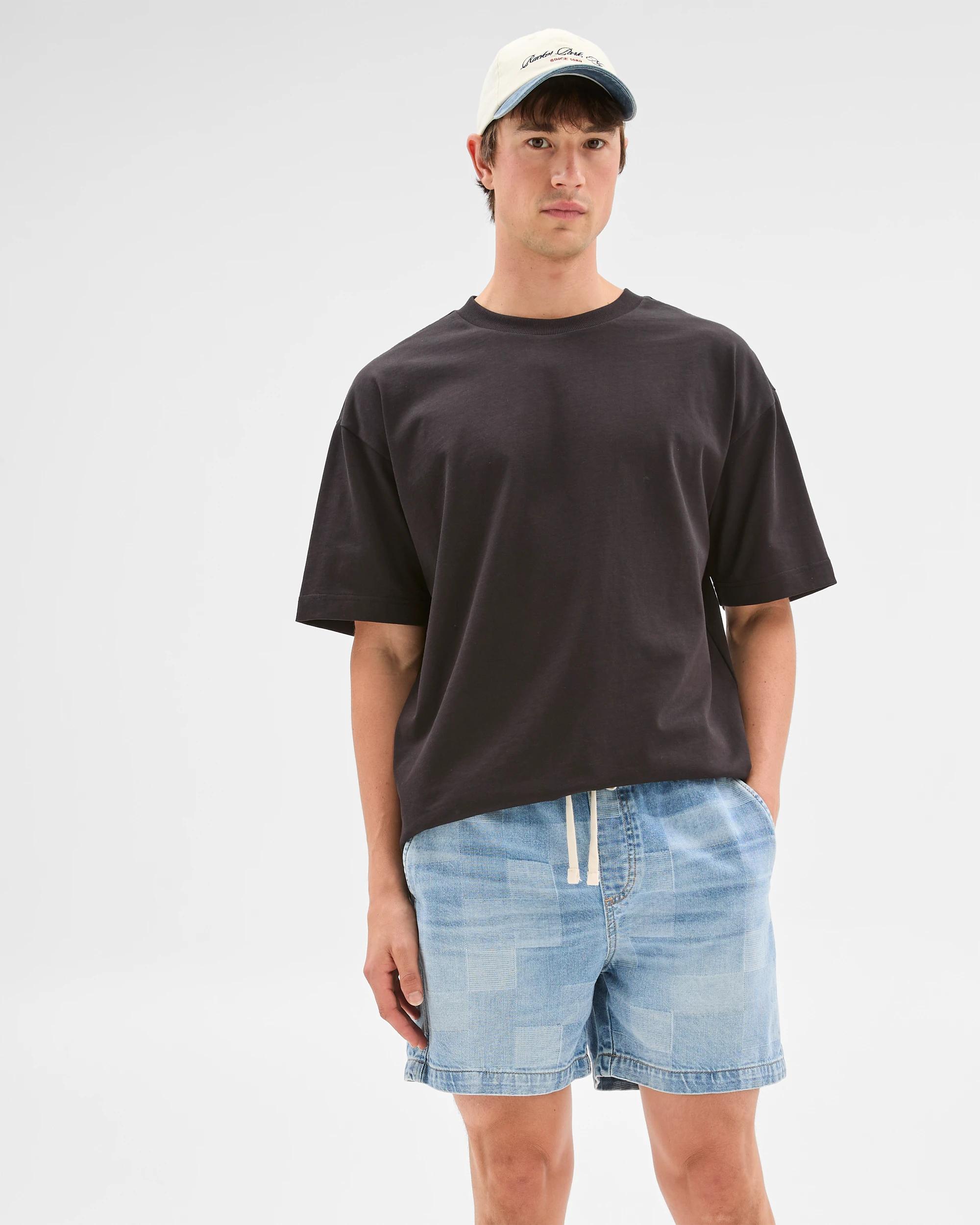 2 Denim Volley Shorts - Commons INDIGO PATCH, 2 of 6