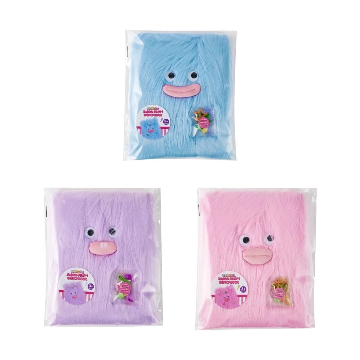 1 Hairball Jumbo Fluffy Sketchbook - Assorted, 1 of 7