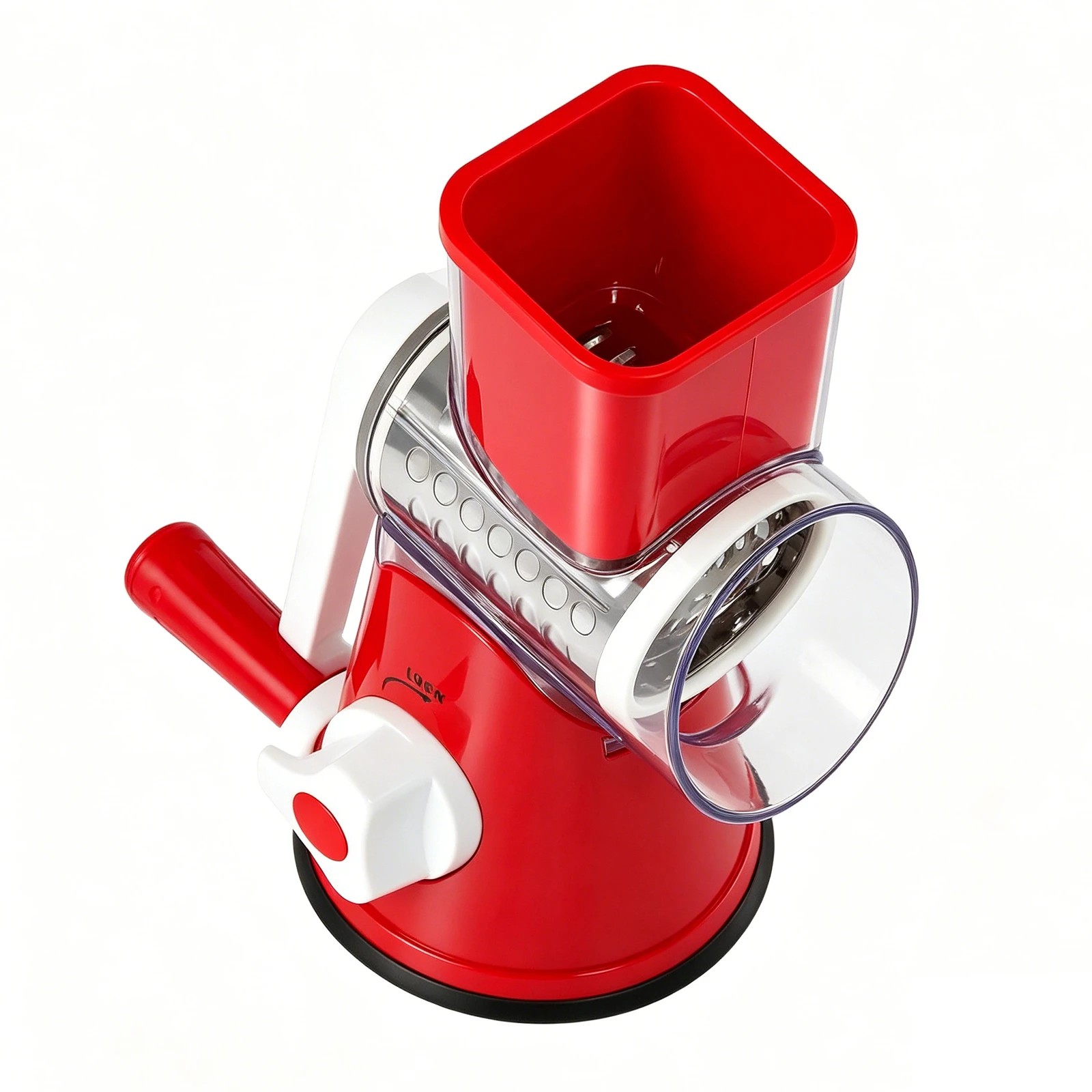 2 Ausway 3in1 Vegetable Slicer Rotary Food Potato, 2 of 3