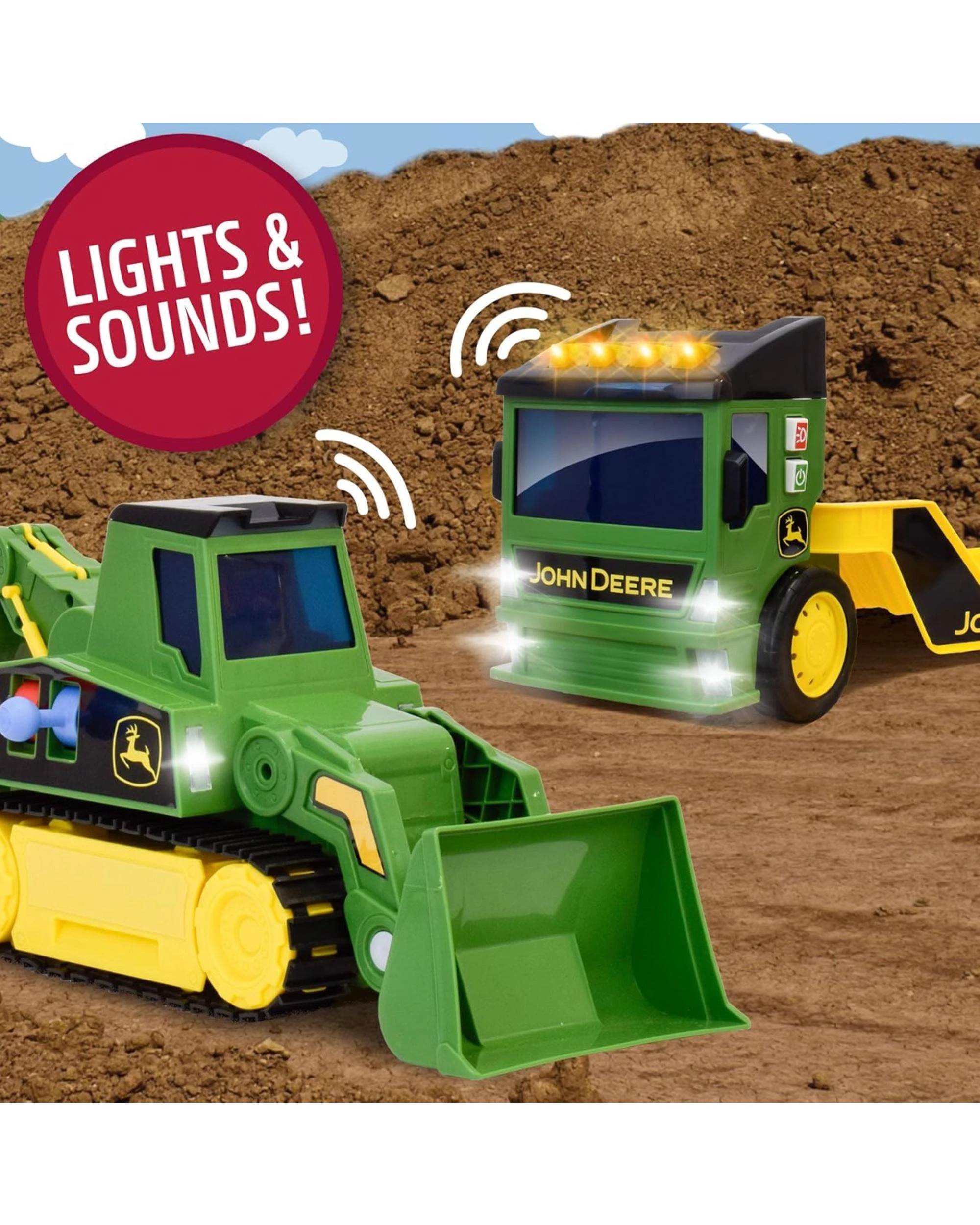 4 TOMY John Deere Kids 2-in-1 Mega Mover Truck, 4 of 7