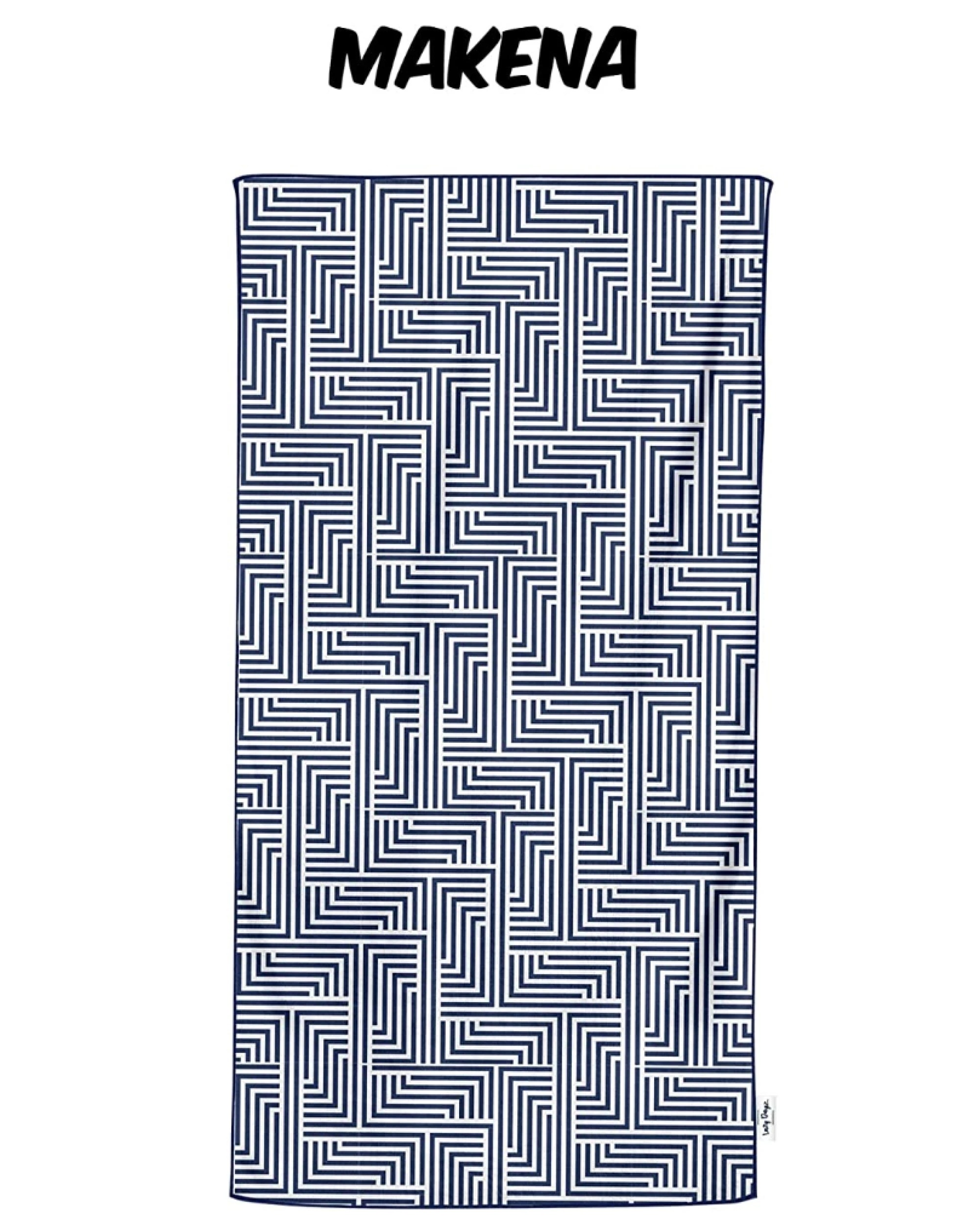 3 BR Home Microfibre Sand-Free Beach Towel for Quick Drying and Travel, 3 of 5