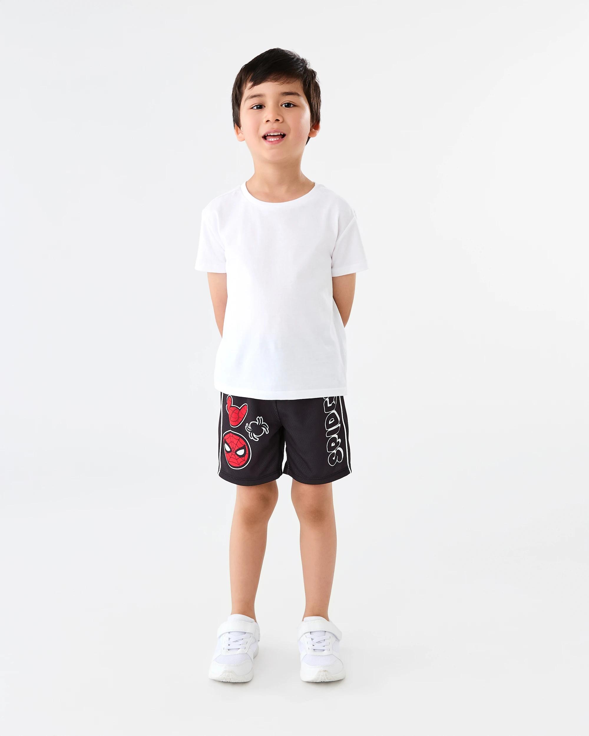 6 Spider-Man License Mesh Shorts Spiderman, 6 of 7