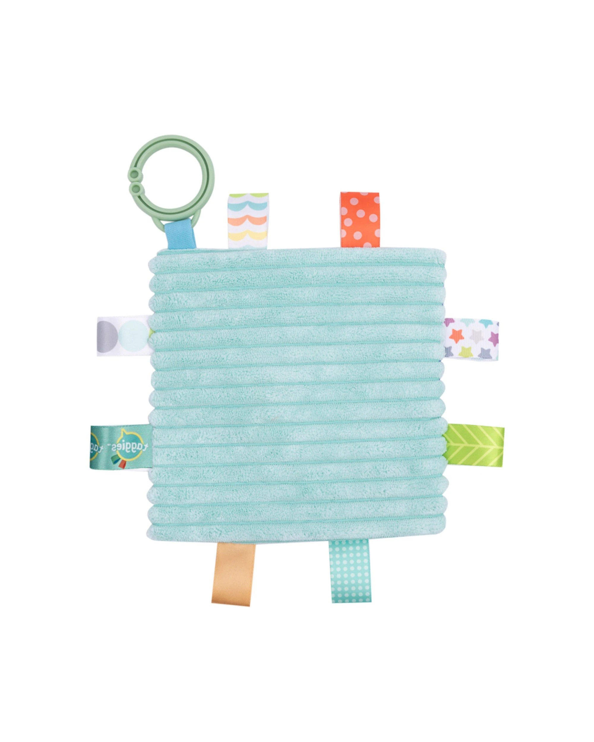 3 Mary Meyer Taggies Drax Dragon Crinkle Me Activity Toy 16.5cm - Blue, 3 of 5