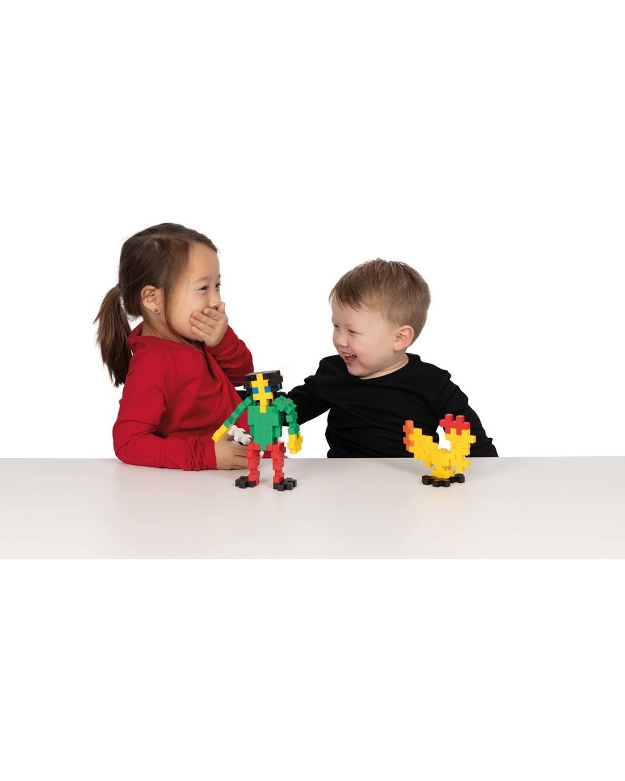 3 Plus-Plus 100pc BIG Basic Mix Fun Educational Kids Art Craft Activity Toy, 3 of 3