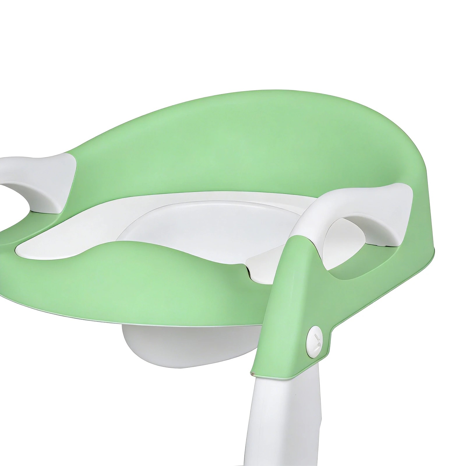 5 Advwin Foldable 2-in-1 Toddler Potty Training Seat with Stool Ladder Height Adjustable Toilet Training Seat - Green, 5 of 10