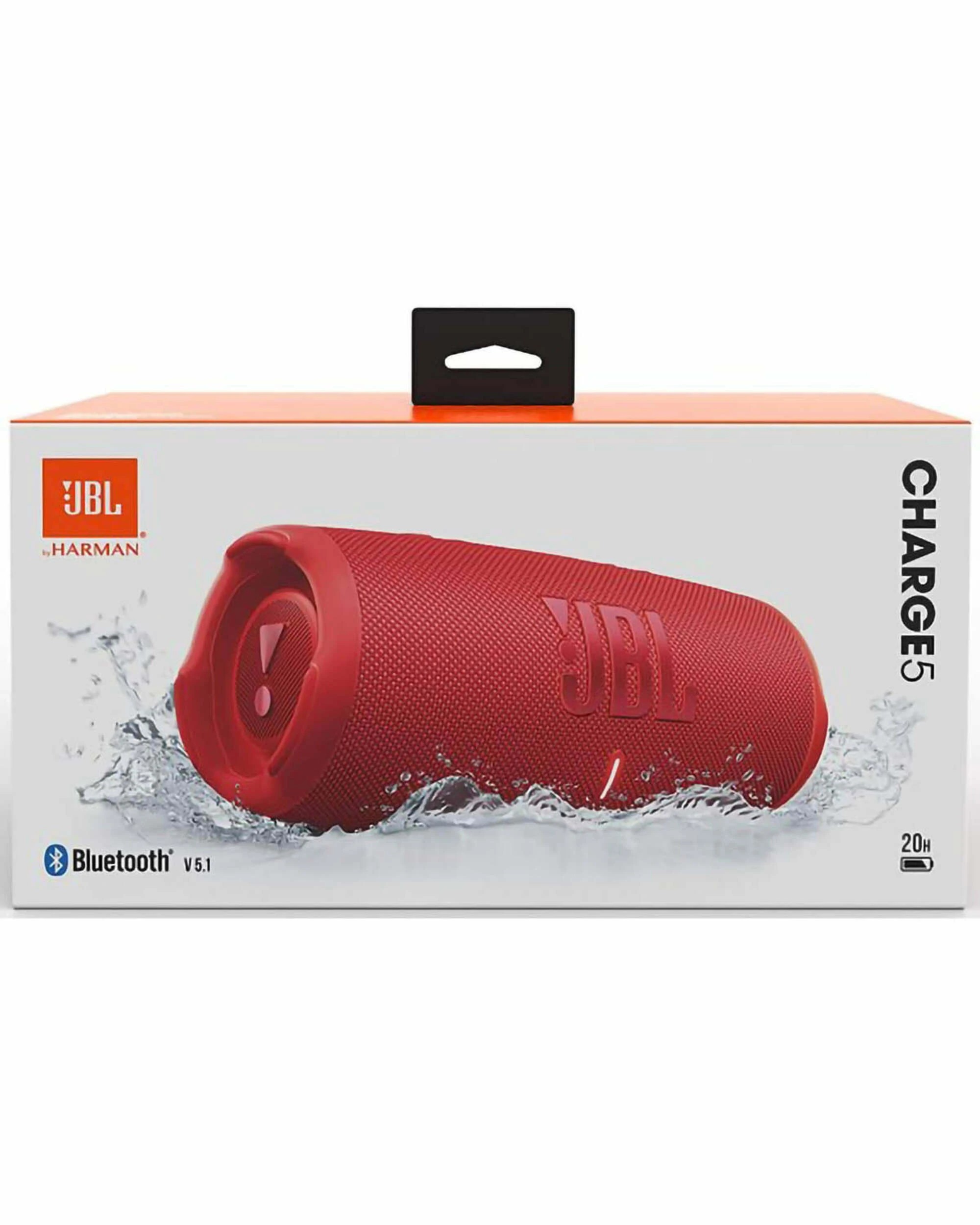 5 JBL Charge 5 Portable Bluetooth Speaker - Red - RED, 5 of 5