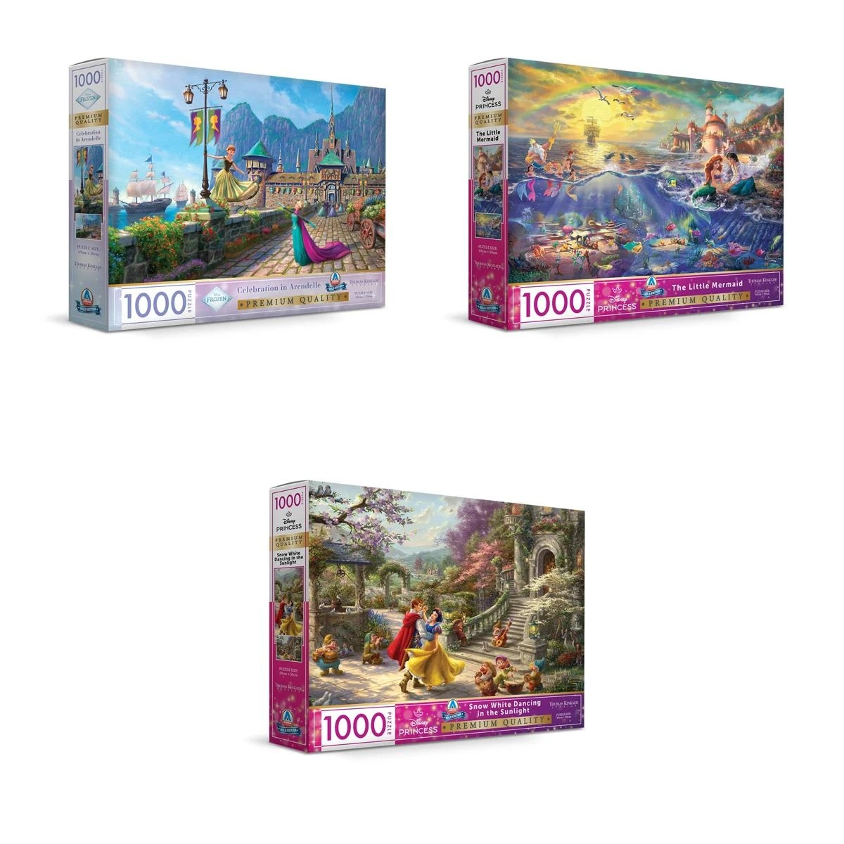1 1000 Piece Disney Puzzle Set - Assorted, 1 of 6