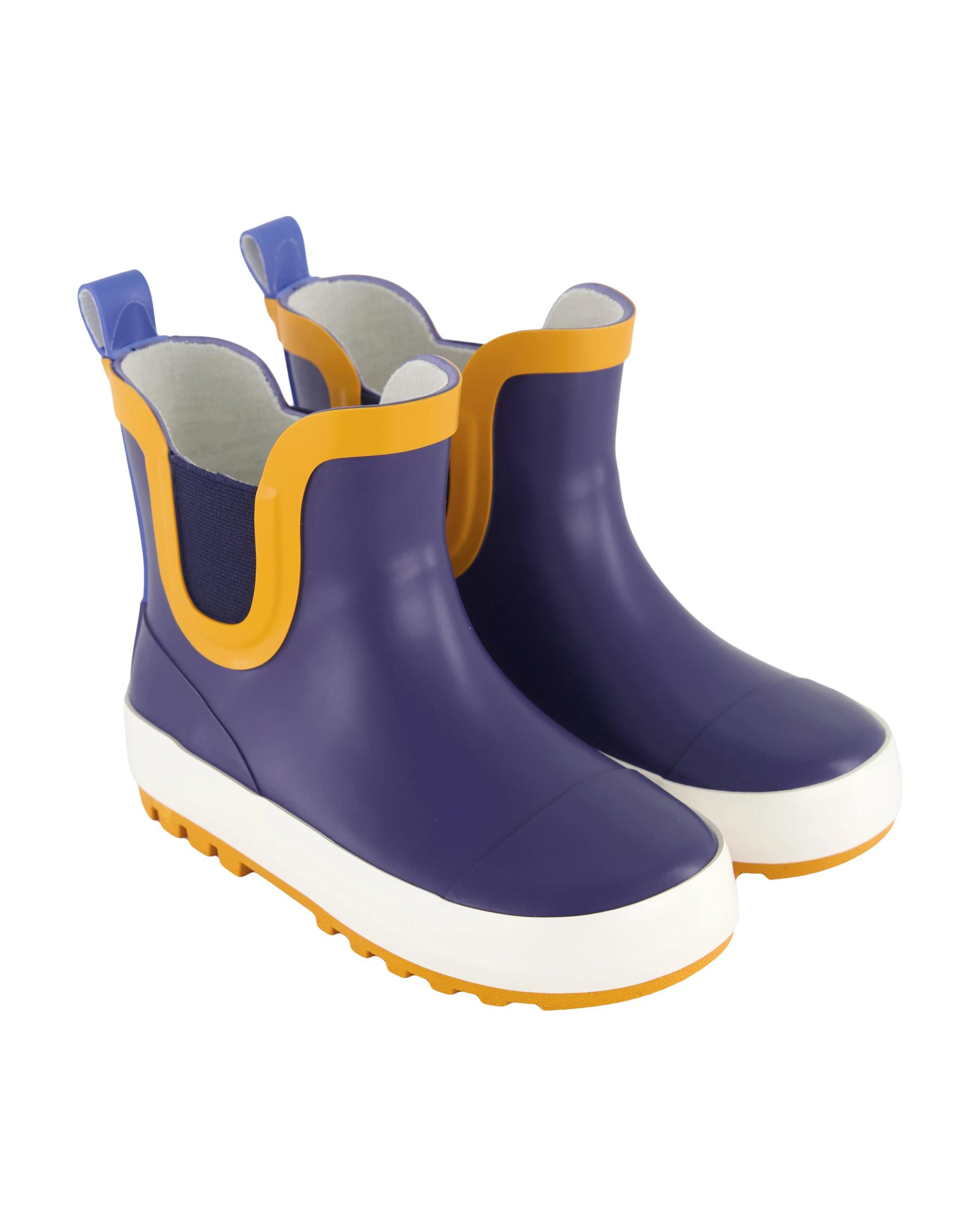 2 Junior Rainboots Mustrdtrim, 2 of 5