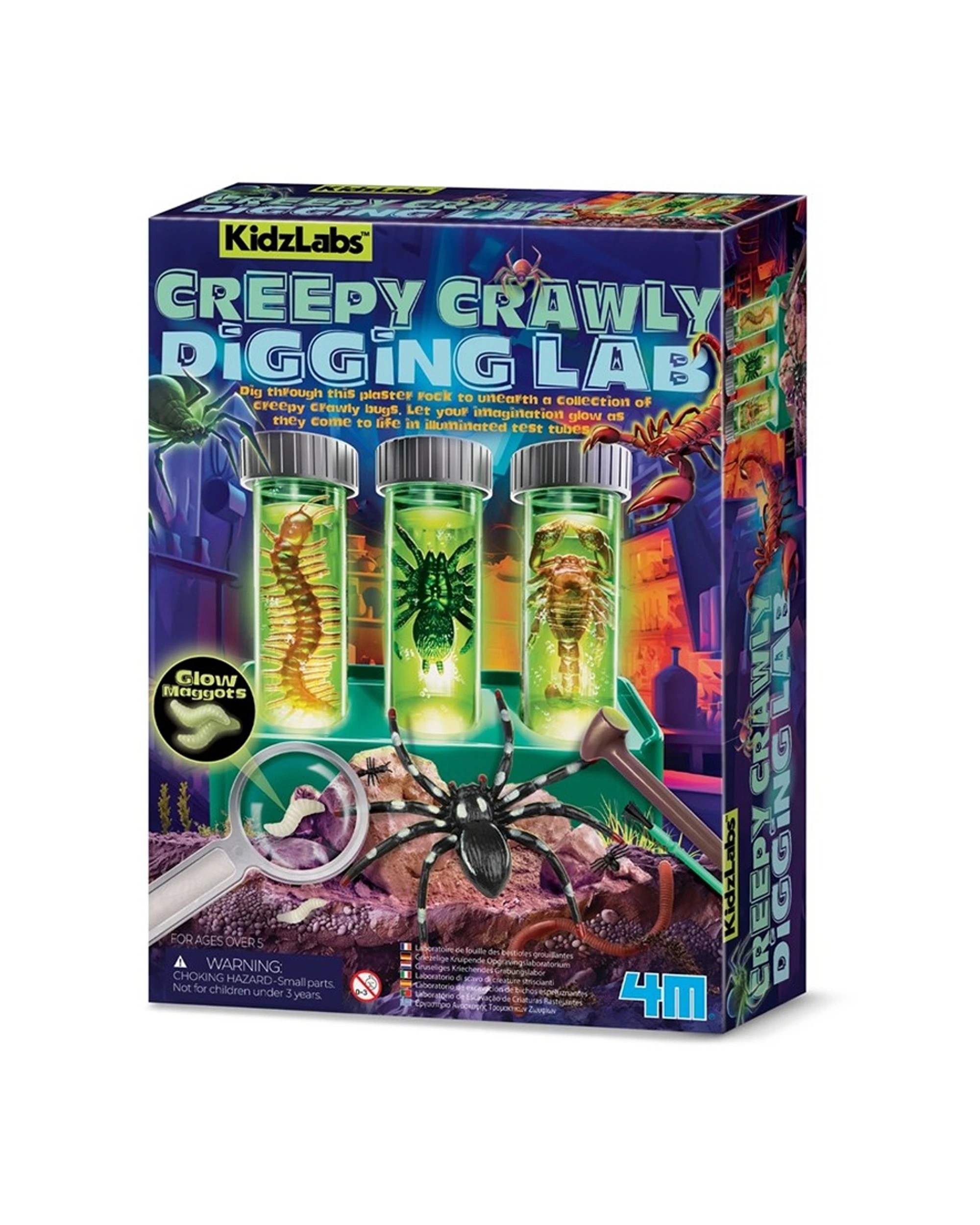 1 4M Kidzlabs Creepy Crawly Digging Lab Kids STEM Educational Science Toy, 1 of 3