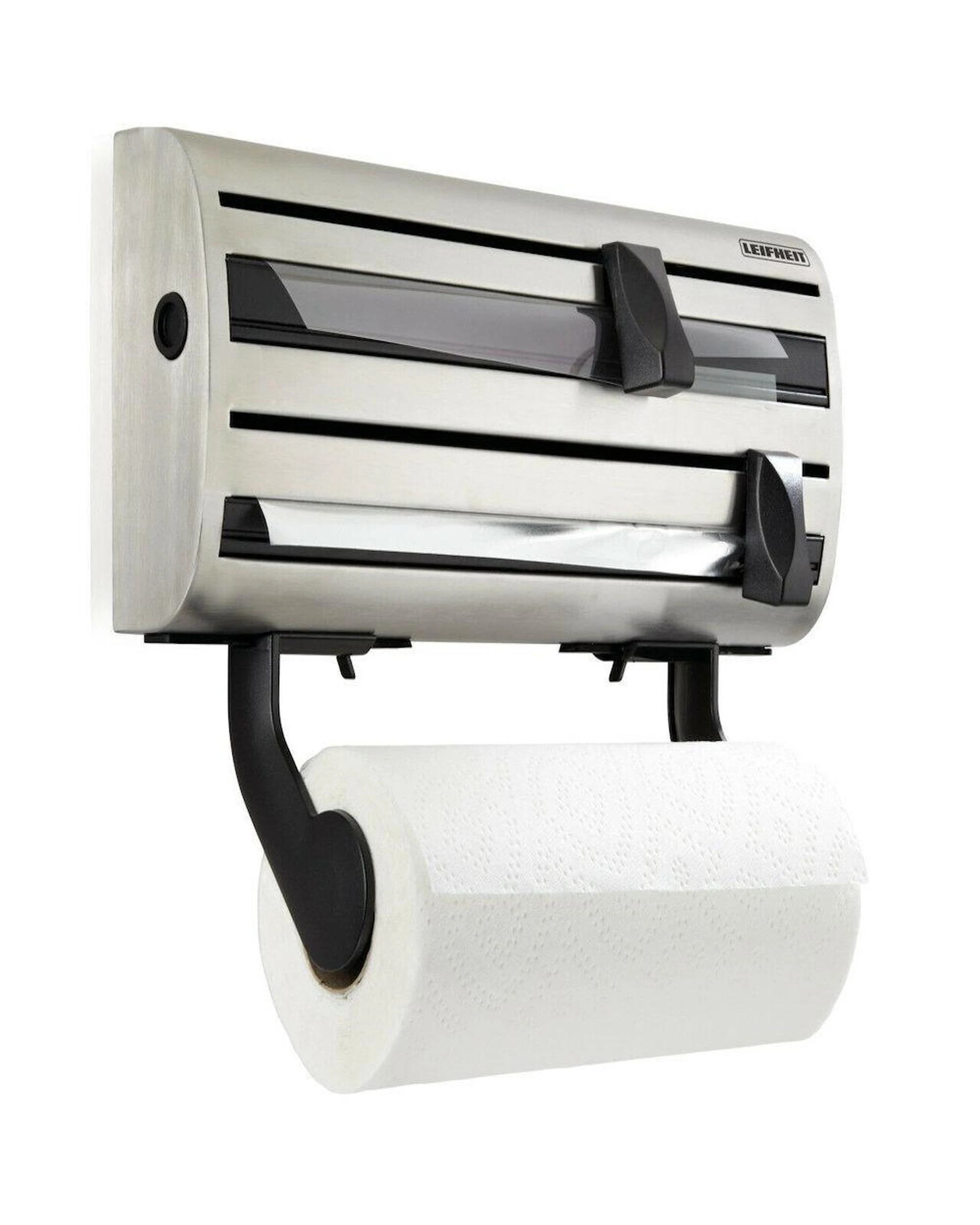 1 Leifheit Parat Royal Wall Mounted Kitchen Roll Holder  Stainless Steel L25660, 1 of 6