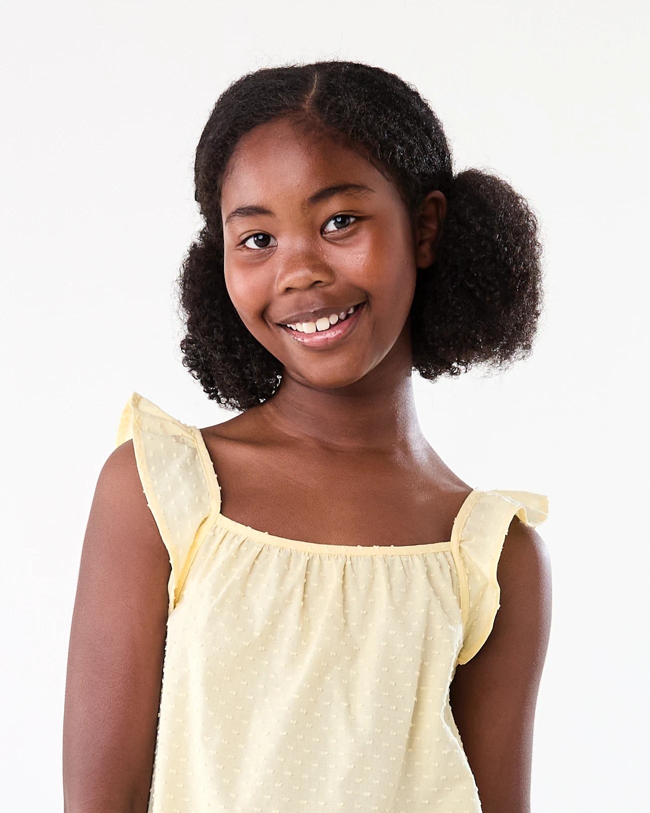 4 Embroidered Pyjama Set Ylw Butter, 4 of 7